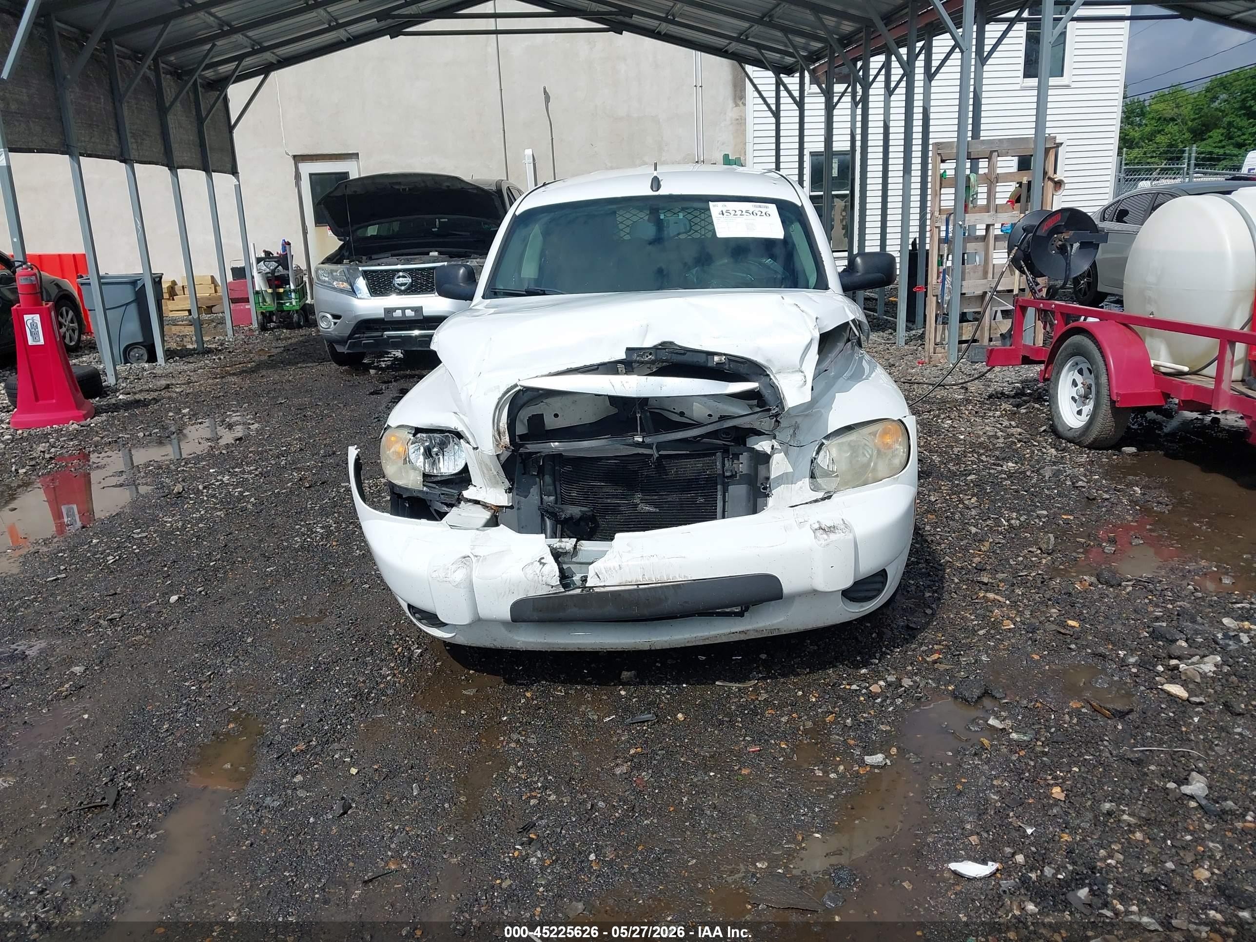 2009 Chevrolet Hhr Panel Ls White vin: 3GCCA85B59S612851
