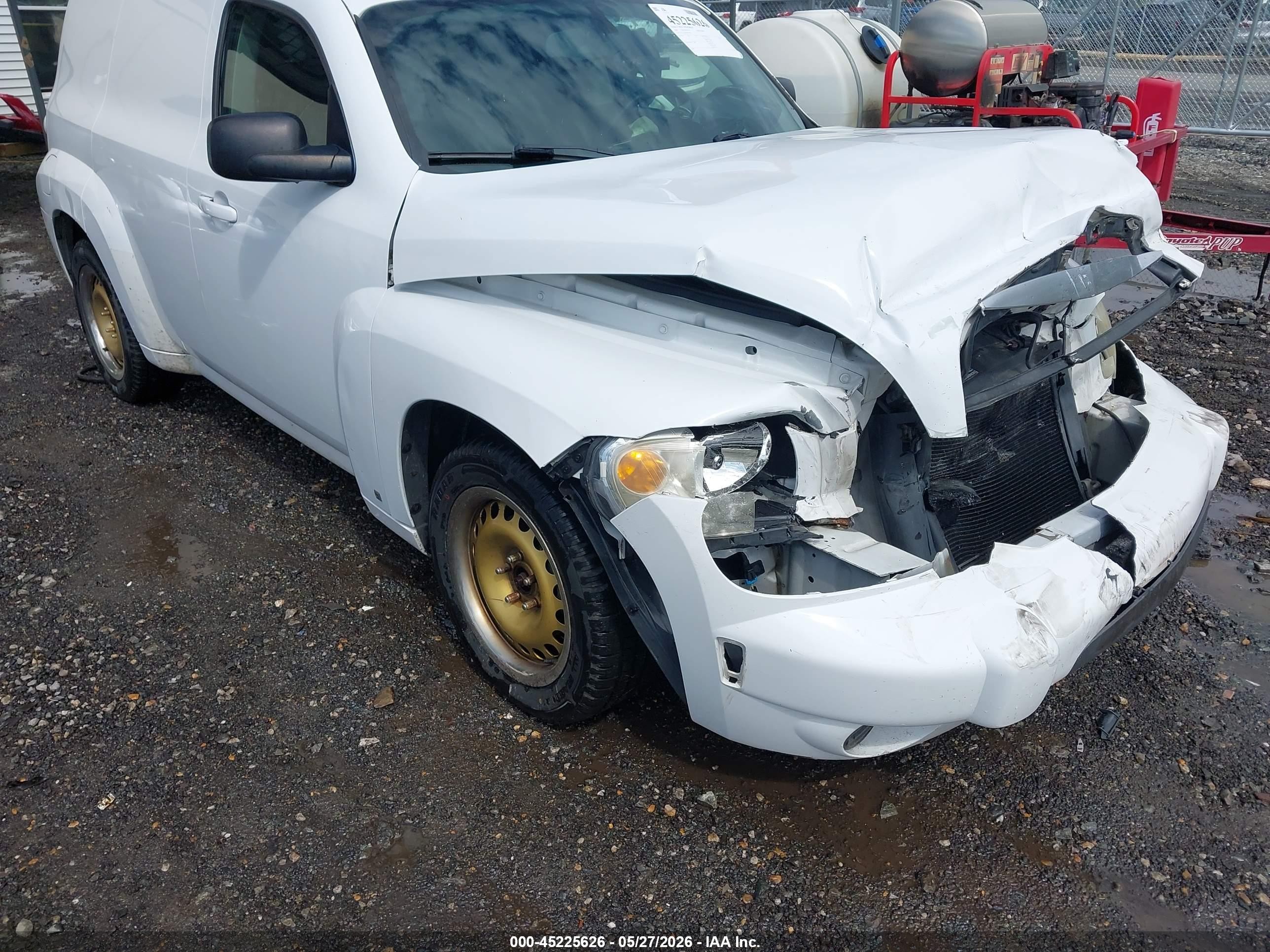 2009 Chevrolet Hhr Panel Ls White vin: 3GCCA85B59S612851