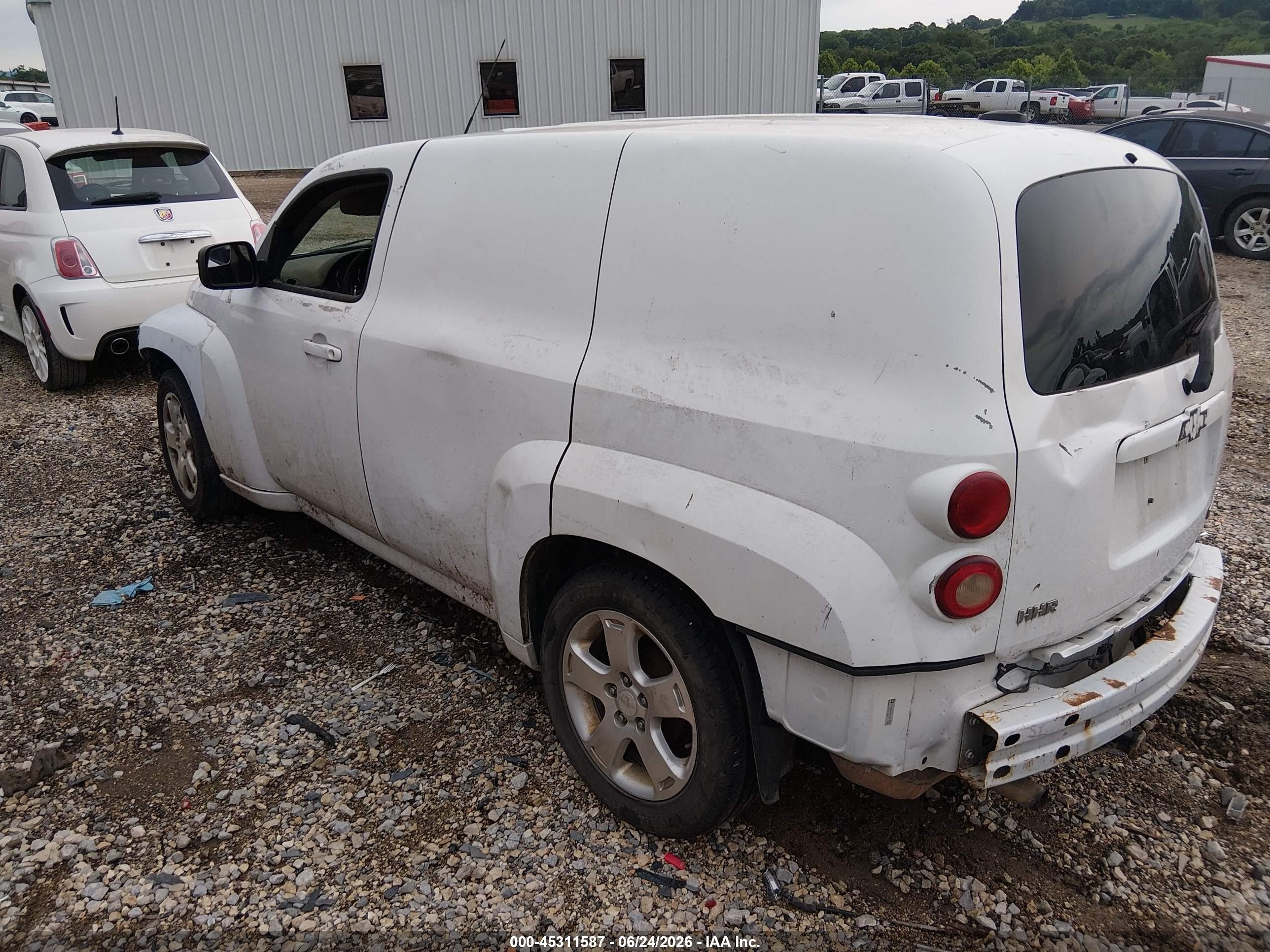 2009 Chevrolet Hhr Panel Ls White vin: 3GCCA85B89S619230