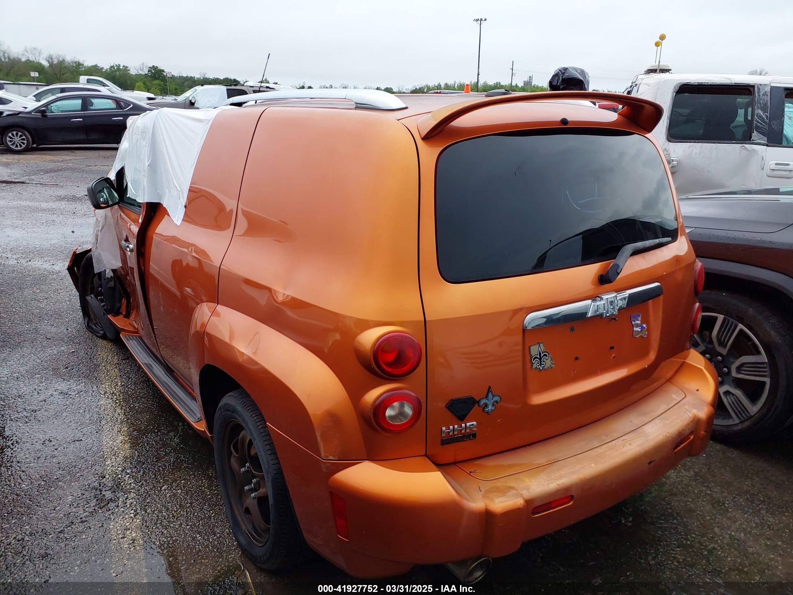 2008 Chevrolet Hhr Panel Ls Orange vin: 3GCCA85D88S676933