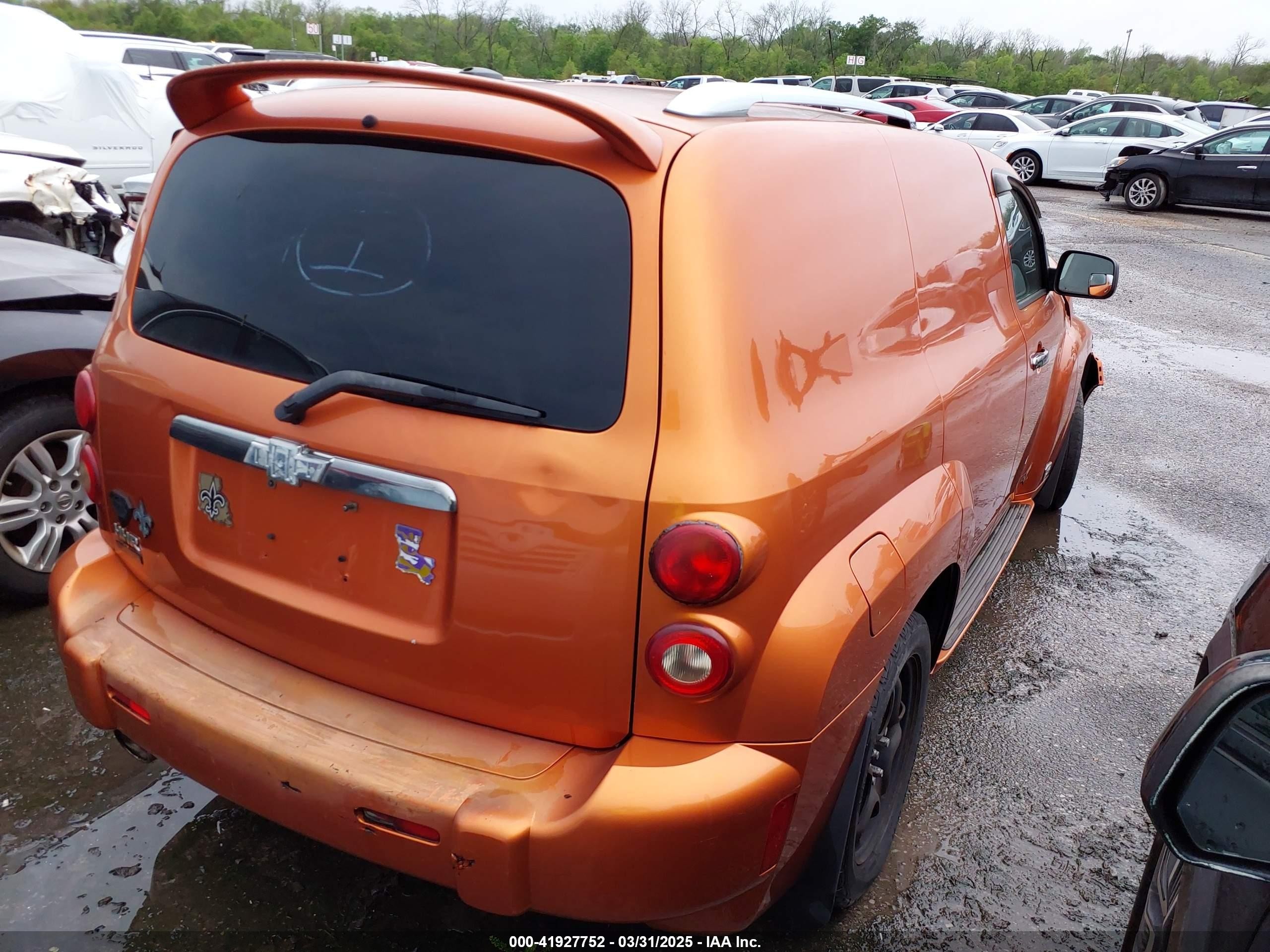 2008 Chevrolet Hhr Panel Ls Orange vin: 3GCCA85D88S676933