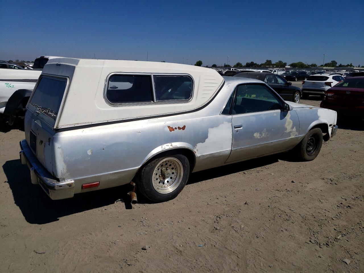 1986 Chev El Camino Серебряный vin: 3GCCW80H1GS905155