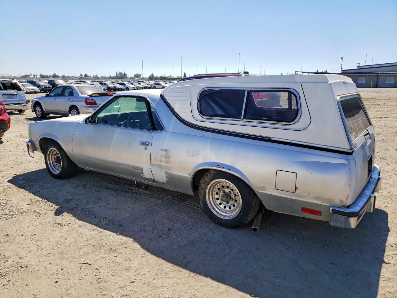 1986 Chev El Camino Серебряный vin: 3GCCW80H1GS905155