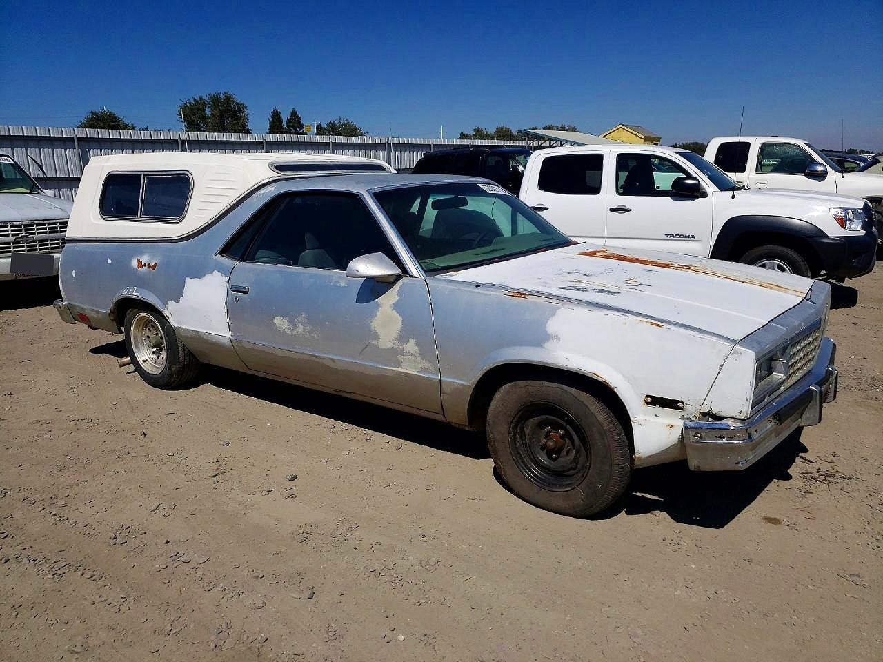 1986 Chev El Camino Серебряный vin: 3GCCW80H1GS905155