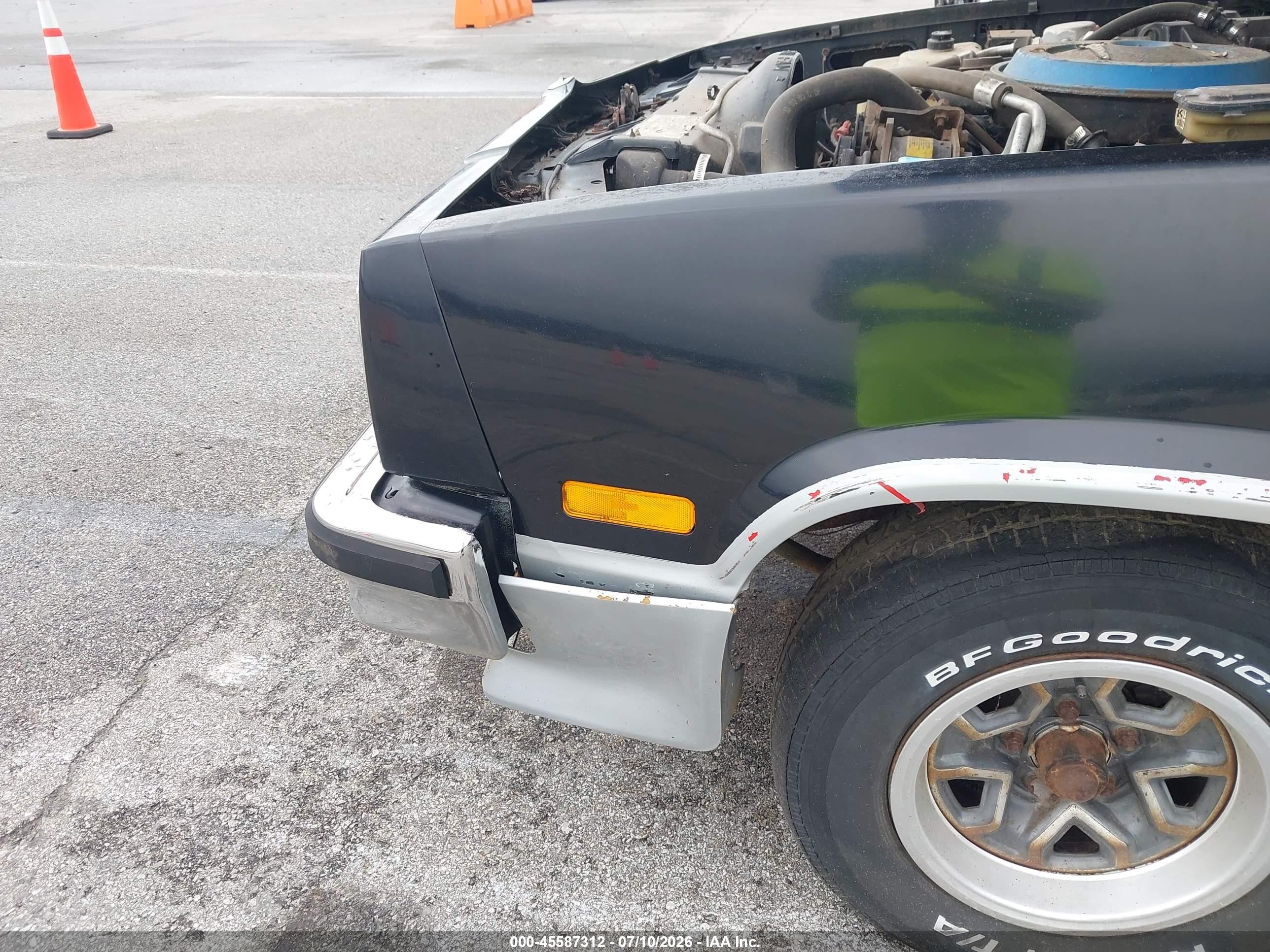 1986 Chevrolet El Camino   Black vin: 3GCCW80H3GS904198