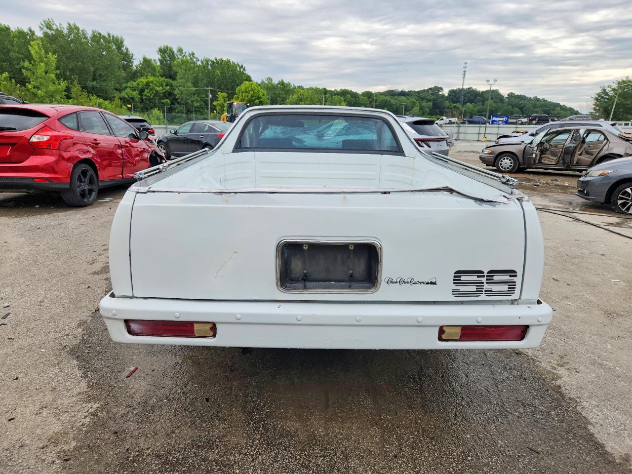 1986 Chevrolet El Camino Белый vin: 3GCCW80H6GS914031
