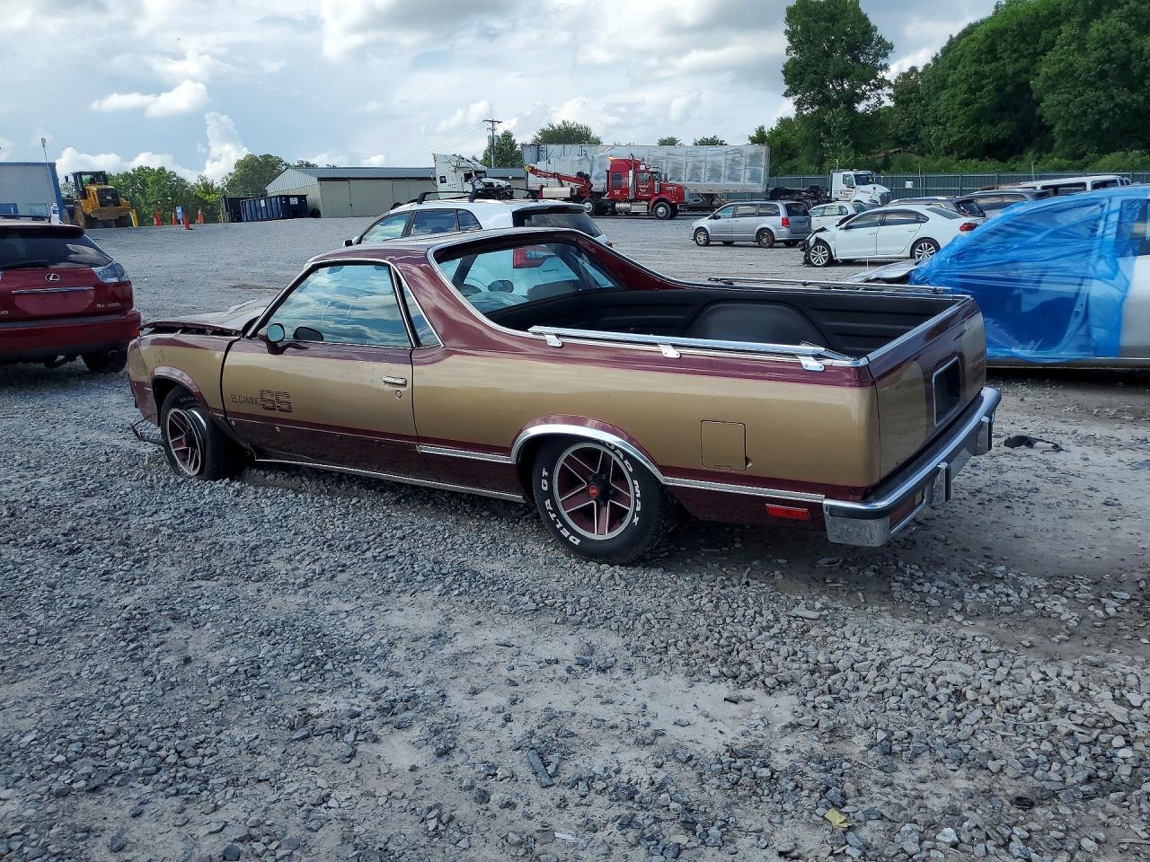 1985 Chevrolet El Camino Two Tone vin: 3GCCW80H7FS902405