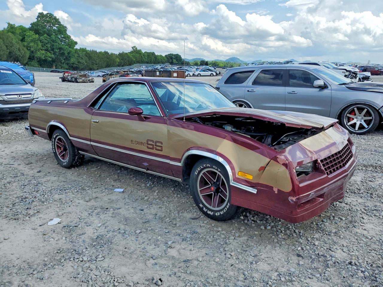 1985 Chevrolet El Camino Two Tone vin: 3GCCW80H7FS902405