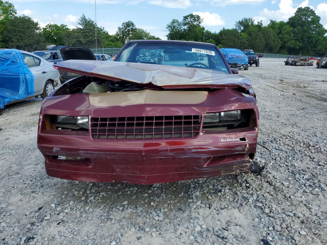 1985 Chevrolet El Camino Two Tone vin: 3GCCW80H7FS902405