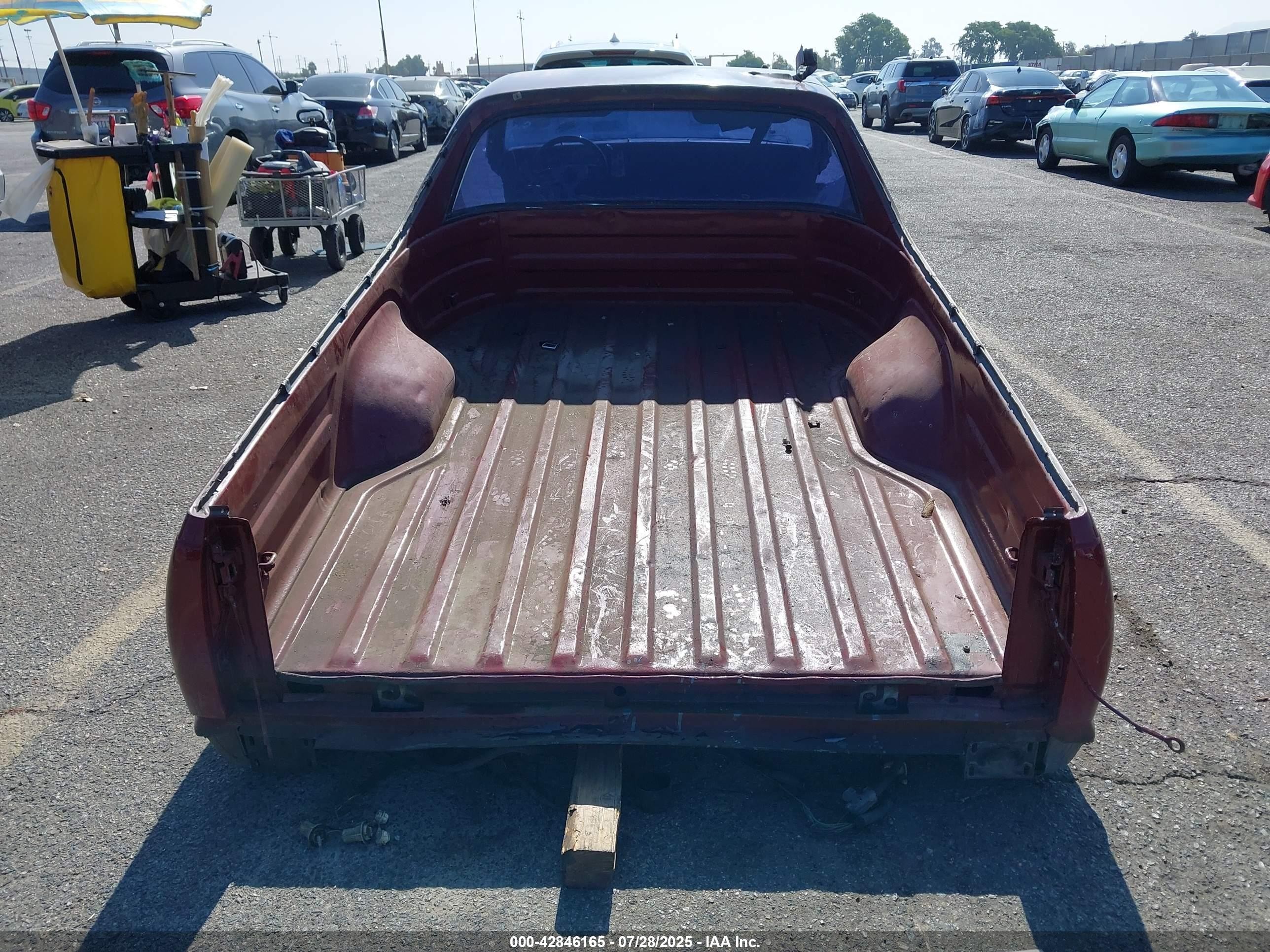 1986 Chevrolet El Camino   Red vin: 3GCCW80H7GS903524
