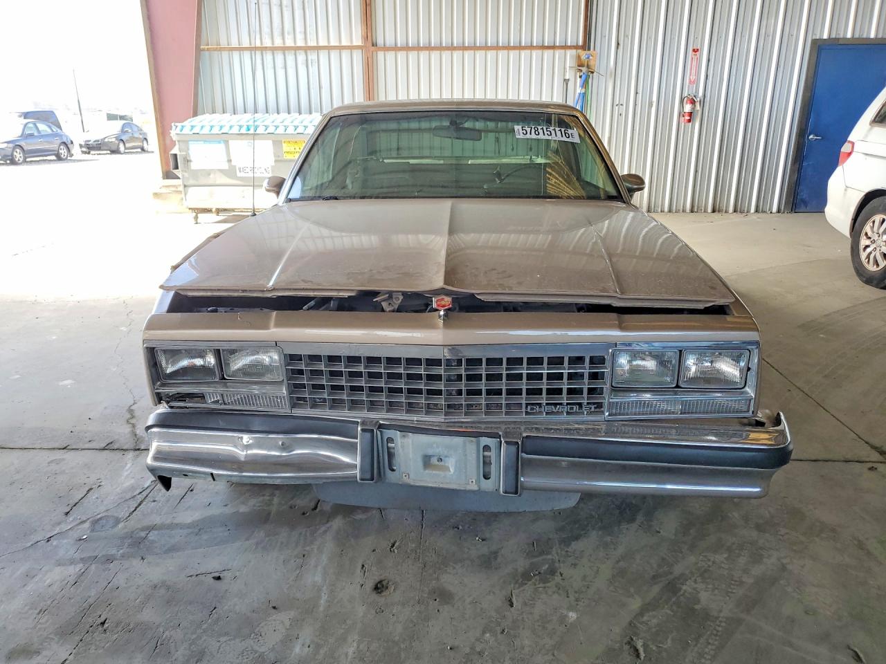 1985 Chevrolet El Camino Tan vin: 3GCCW80H9FS907489