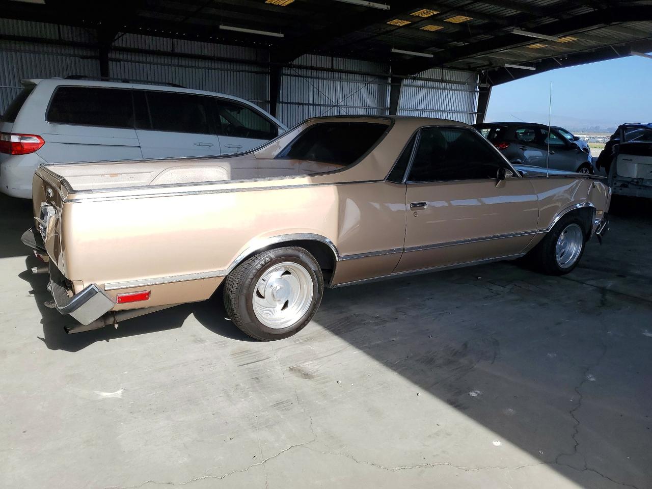 1985 Chevrolet El Camino Tan vin: 3GCCW80H9FS907489