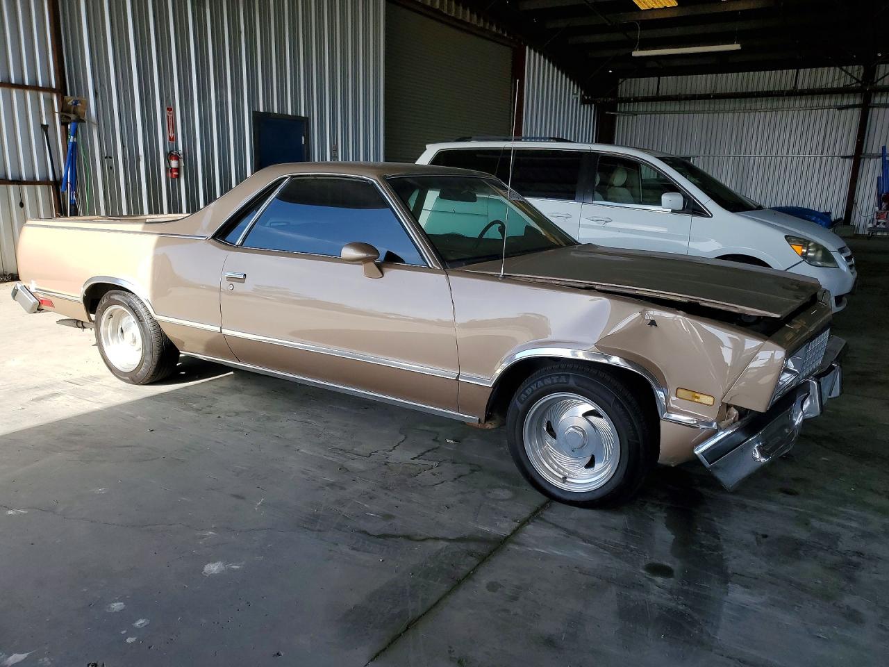 1985 Chevrolet El Camino Tan vin: 3GCCW80H9FS907489