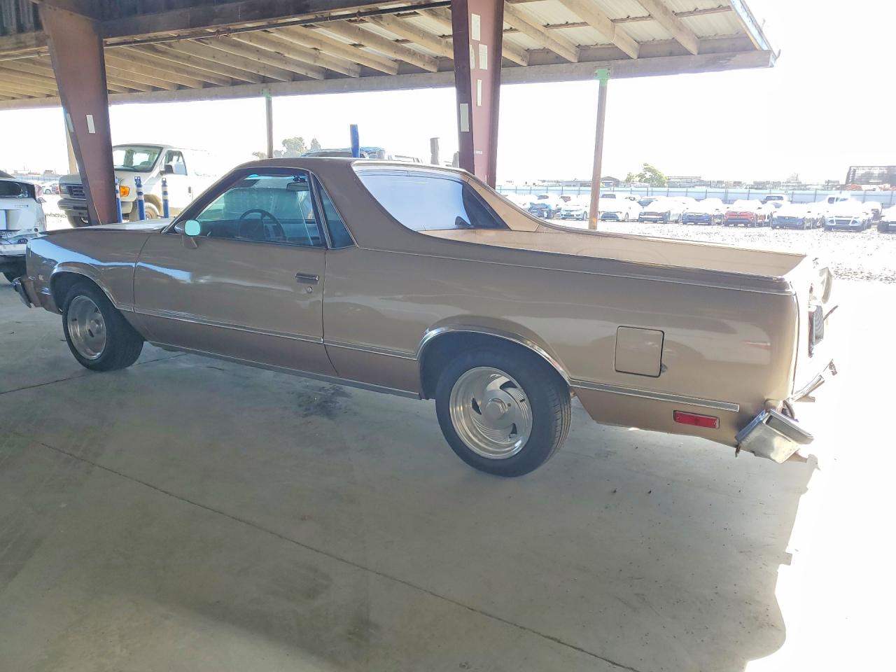 1985 Chevrolet El Camino Tan vin: 3GCCW80H9FS907489