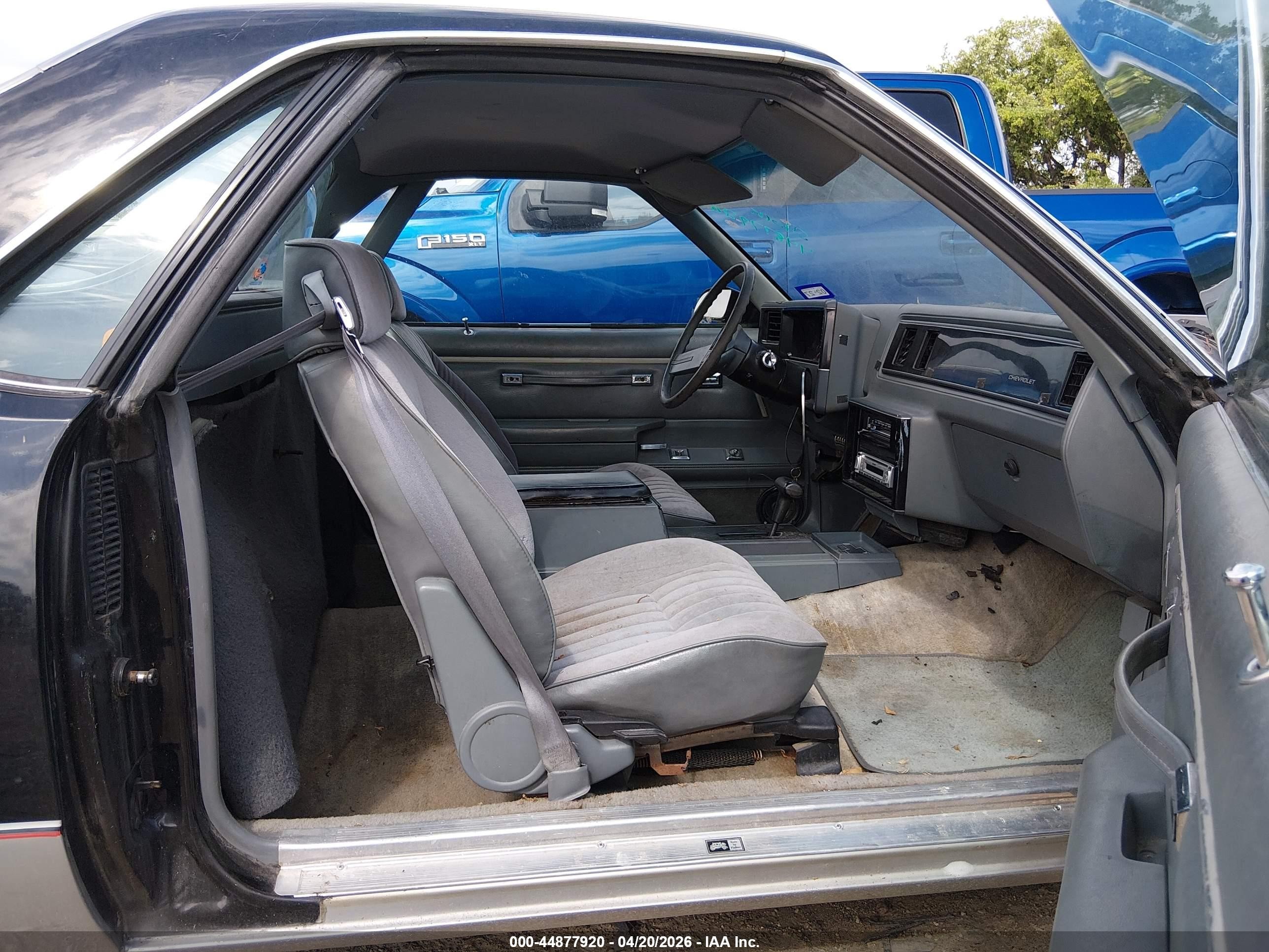 1986 Chevrolet El Camino   Черный vin: 3GCCW80HXGS907910