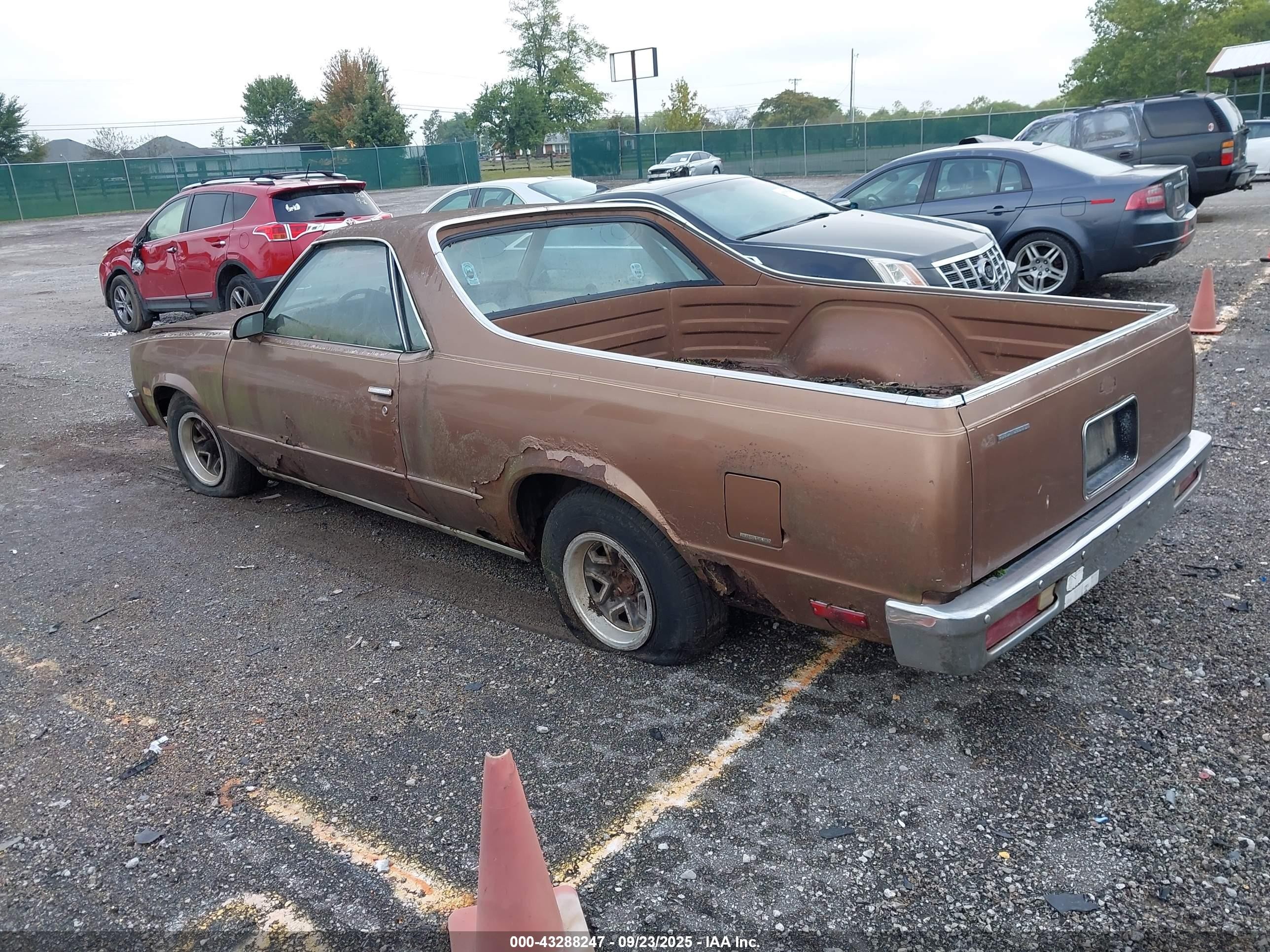1986 Chevrolet El Camino   Brown vin: 3GCCW80Z2GS914083