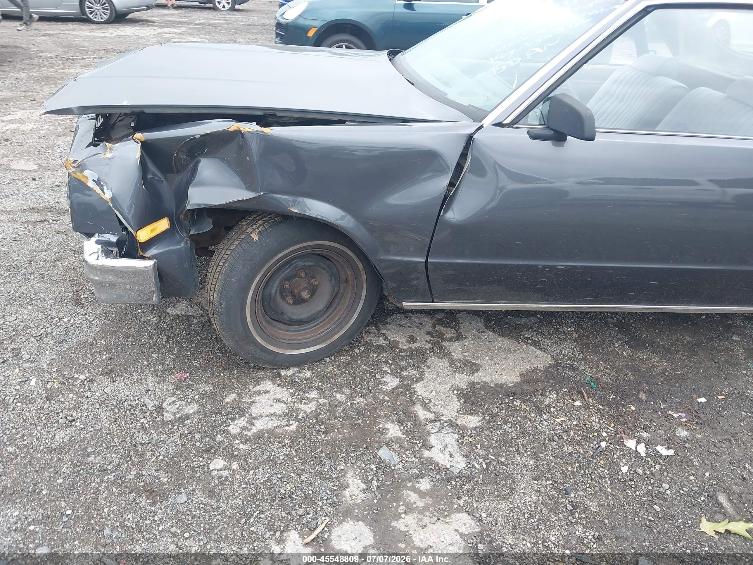1986 Chevrolet El Camino   Серый vin: 3GCCW80Z5GS918841