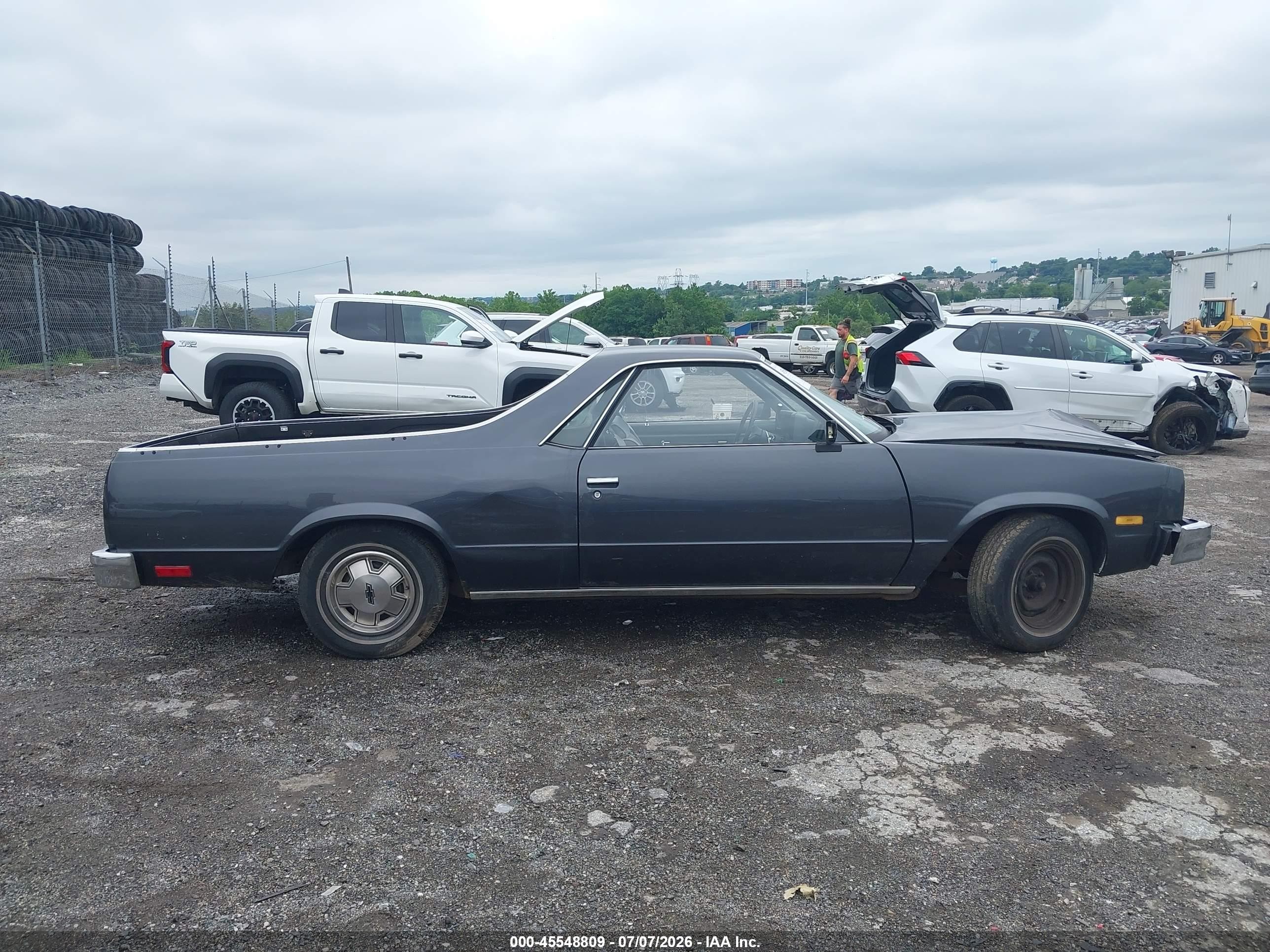 1986 Chevrolet El Camino   Серый vin: 3GCCW80Z5GS918841