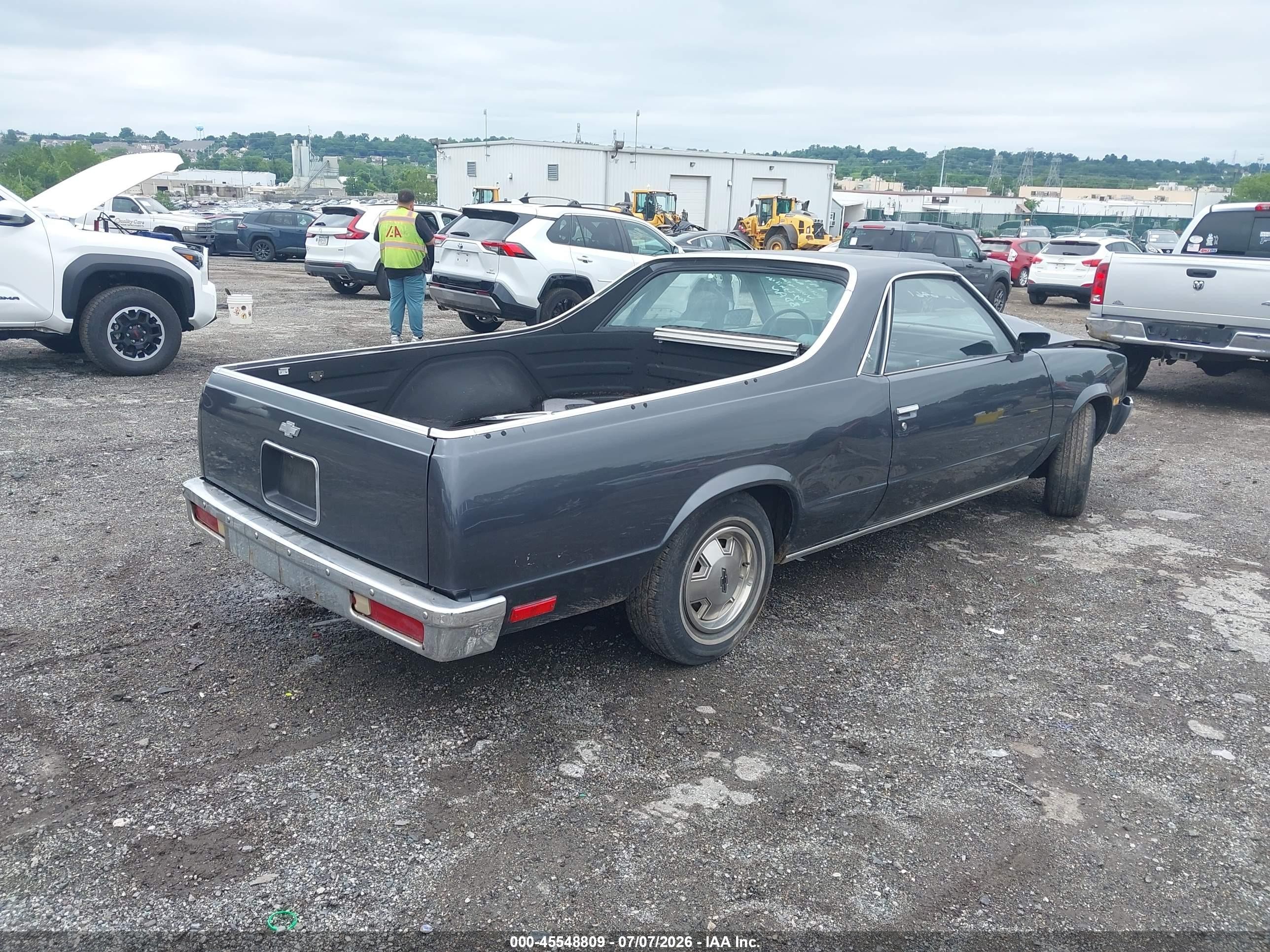 1986 Chevrolet El Camino   Серый vin: 3GCCW80Z5GS918841