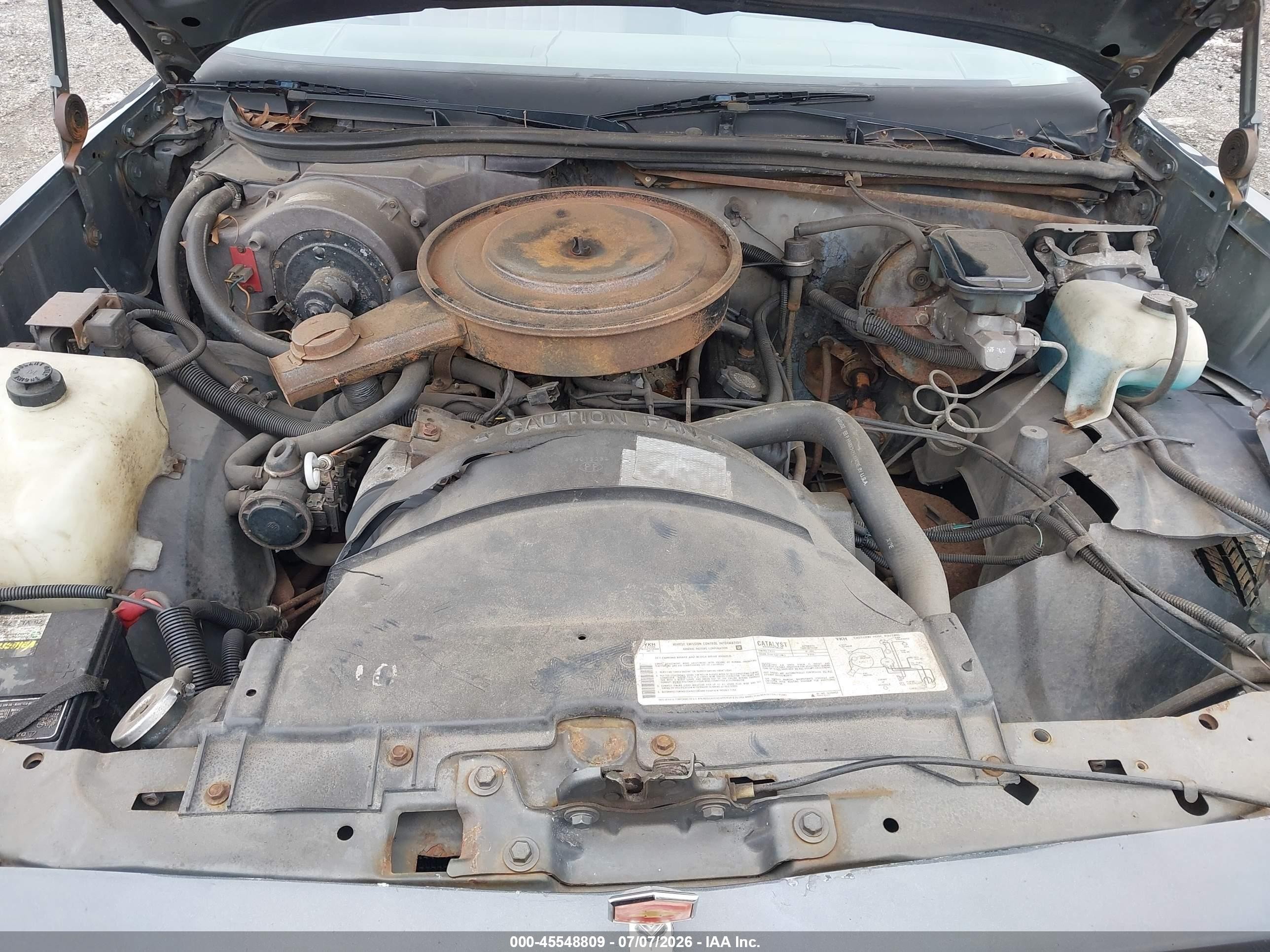 1986 Chevrolet El Camino   Серый vin: 3GCCW80Z5GS918841