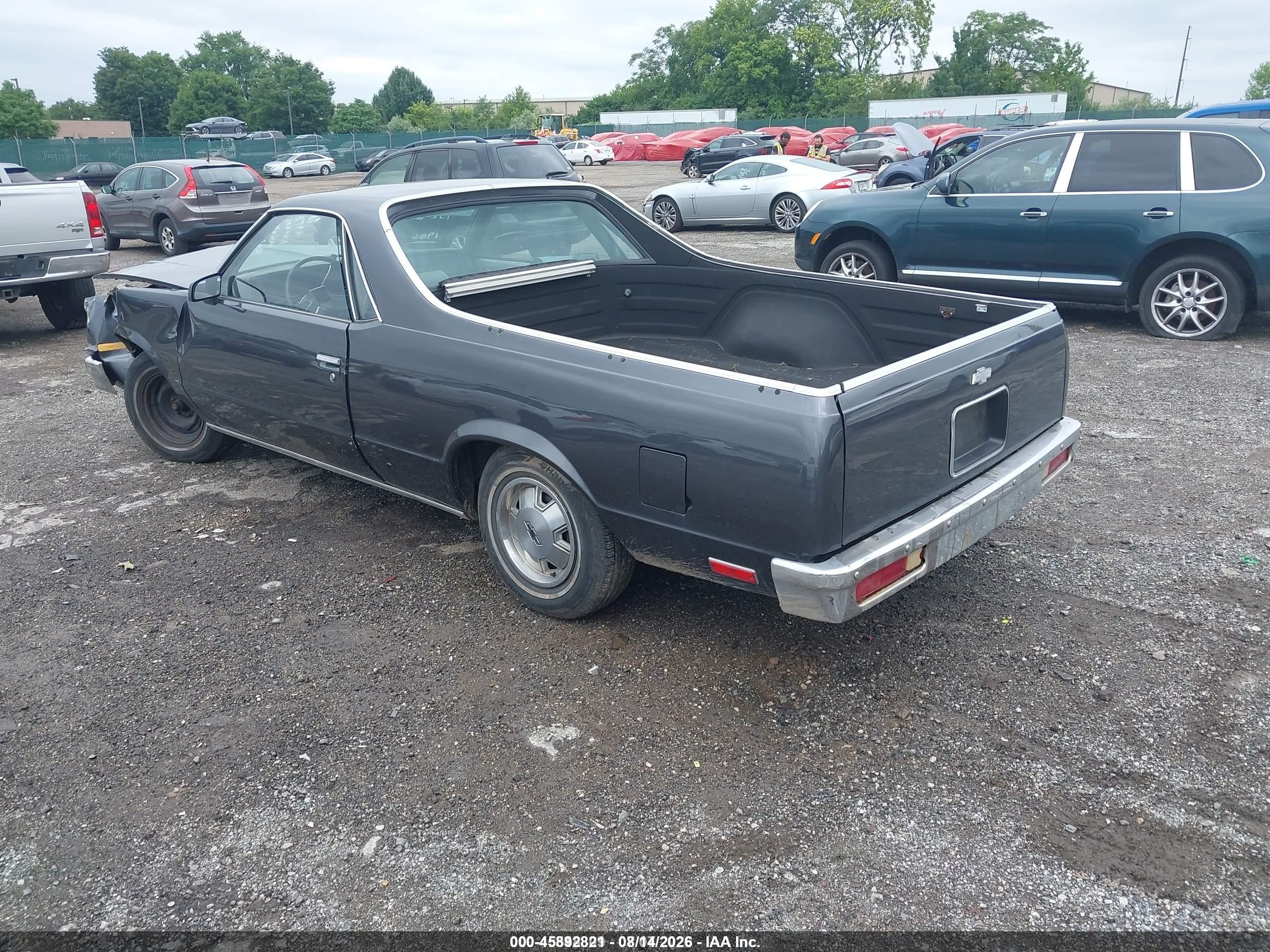 1986 Chevrolet El Camino Серый vin: 3GCCW80Z5GS918841