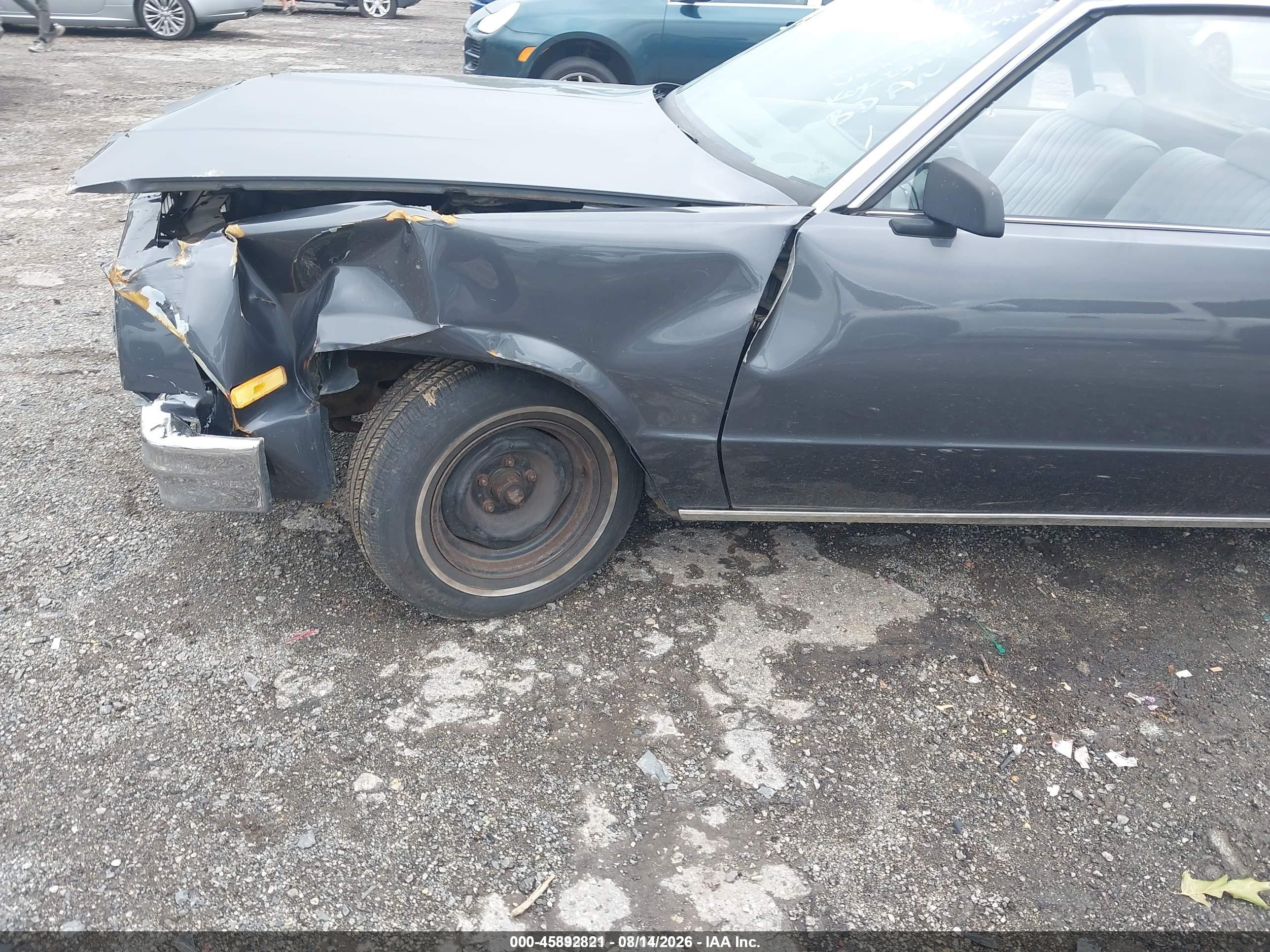 1986 Chevrolet El Camino Серый vin: 3GCCW80Z5GS918841