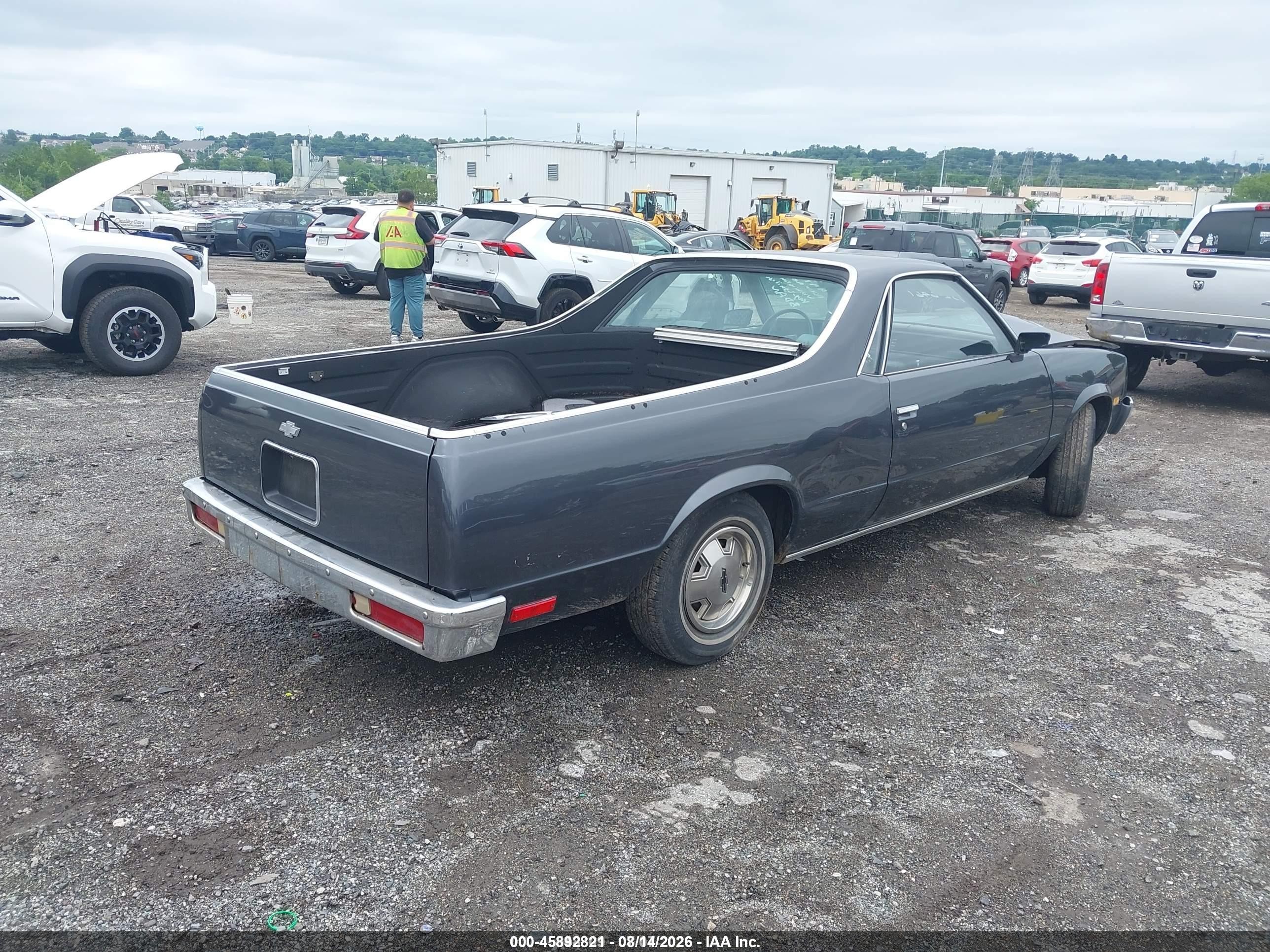 1986 Chevrolet El Camino Серый vin: 3GCCW80Z5GS918841