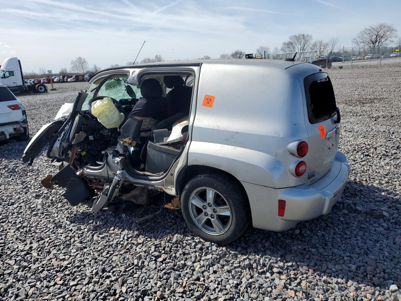 2008 Chevrolet Hhr Panel Lt Silver vin: 3GCDA05D88S624594