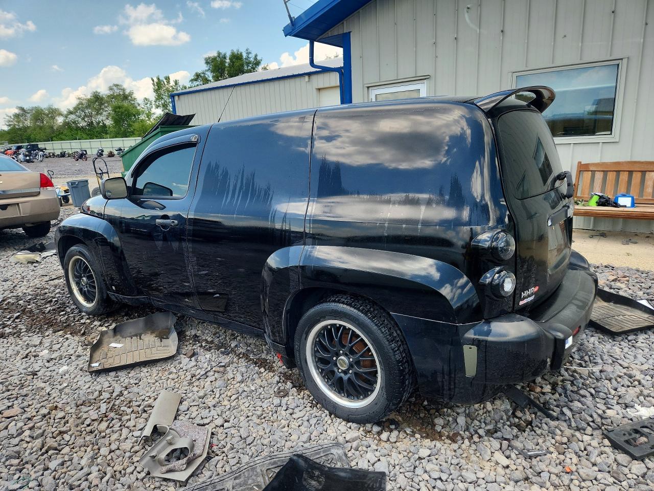 2007 Chevrolet Hhr Panel Ls Черный vin: 3GCDA15D97S625712