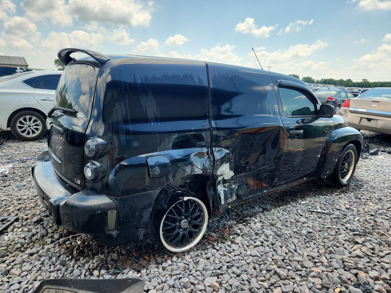 2007 Chevrolet Hhr Panel Ls Черный vin: 3GCDA15D97S625712