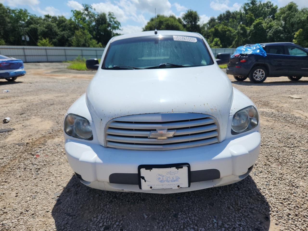 2008 Chevrolet Hhr Panel Ls White vin: 3GCDA15D98S530875 Damage: Hood, Rust, > 12 Inches