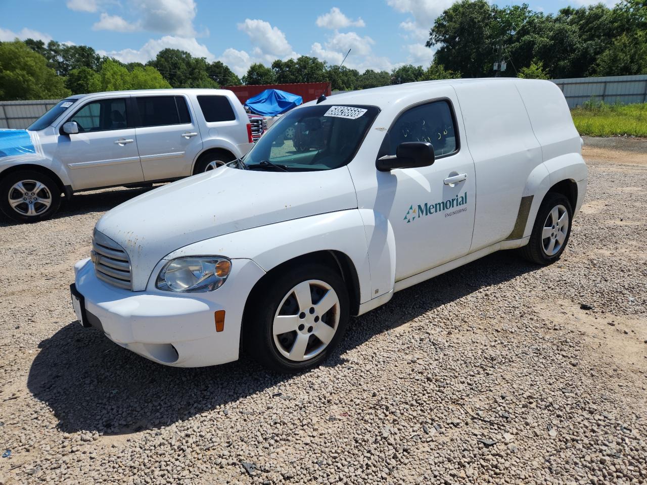 2008 Chevrolet Hhr Panel Ls White vin: 3GCDA15D98S530875 Damage: Left Front Fender, Chipped, 10 Or More