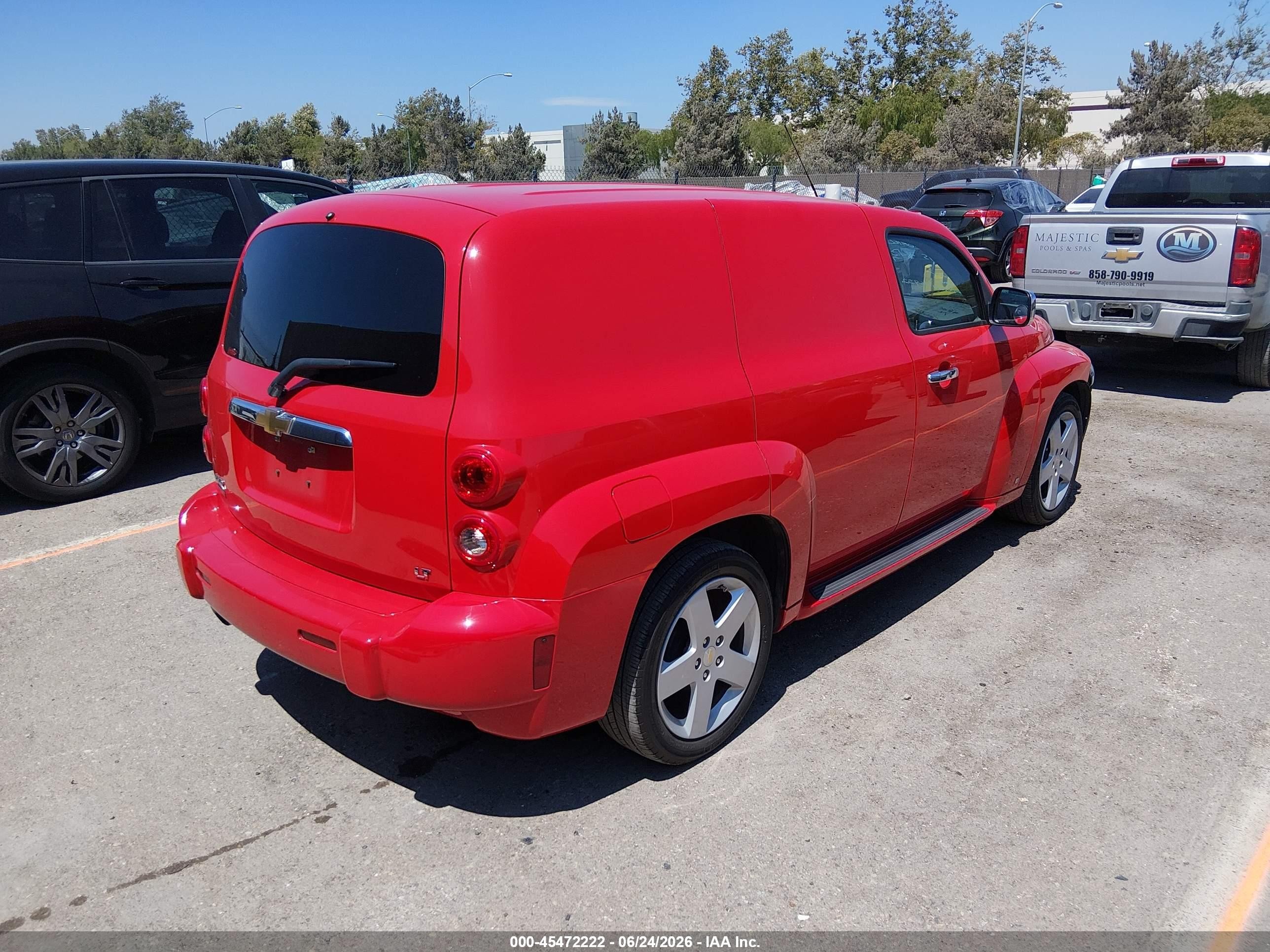 2007 Chevrolet Hhr Panel Lt Red vin: 3GCDA25P17S627681