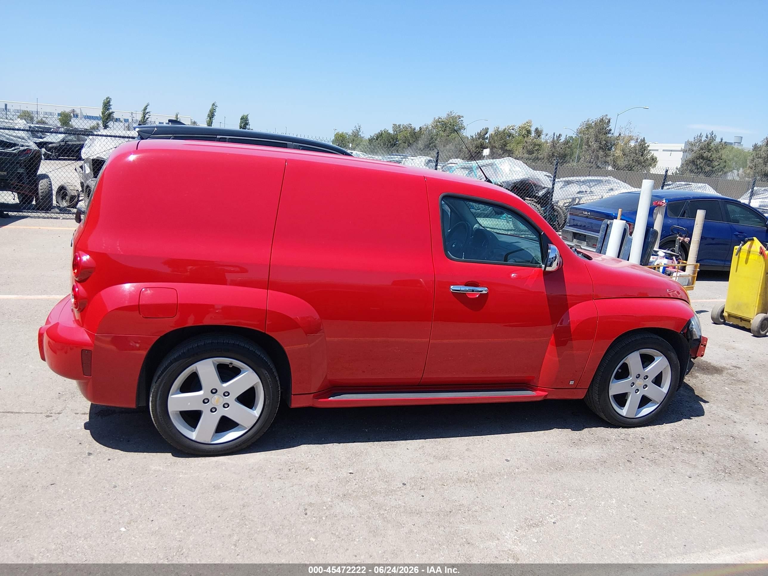 2007 Chevrolet Hhr Panel Lt Red vin: 3GCDA25P17S627681