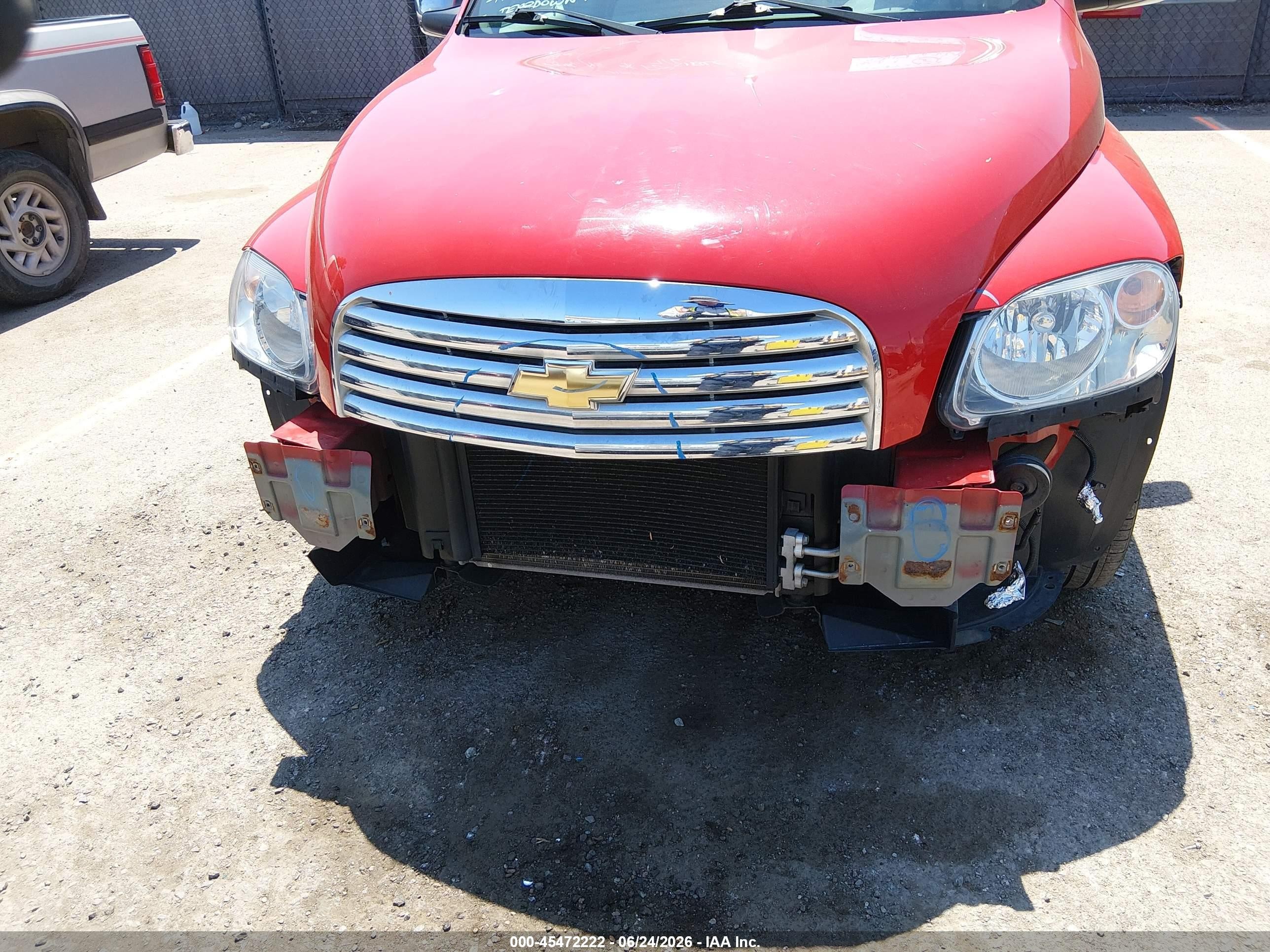 2007 Chevrolet Hhr Panel Lt Red vin: 3GCDA25P17S627681