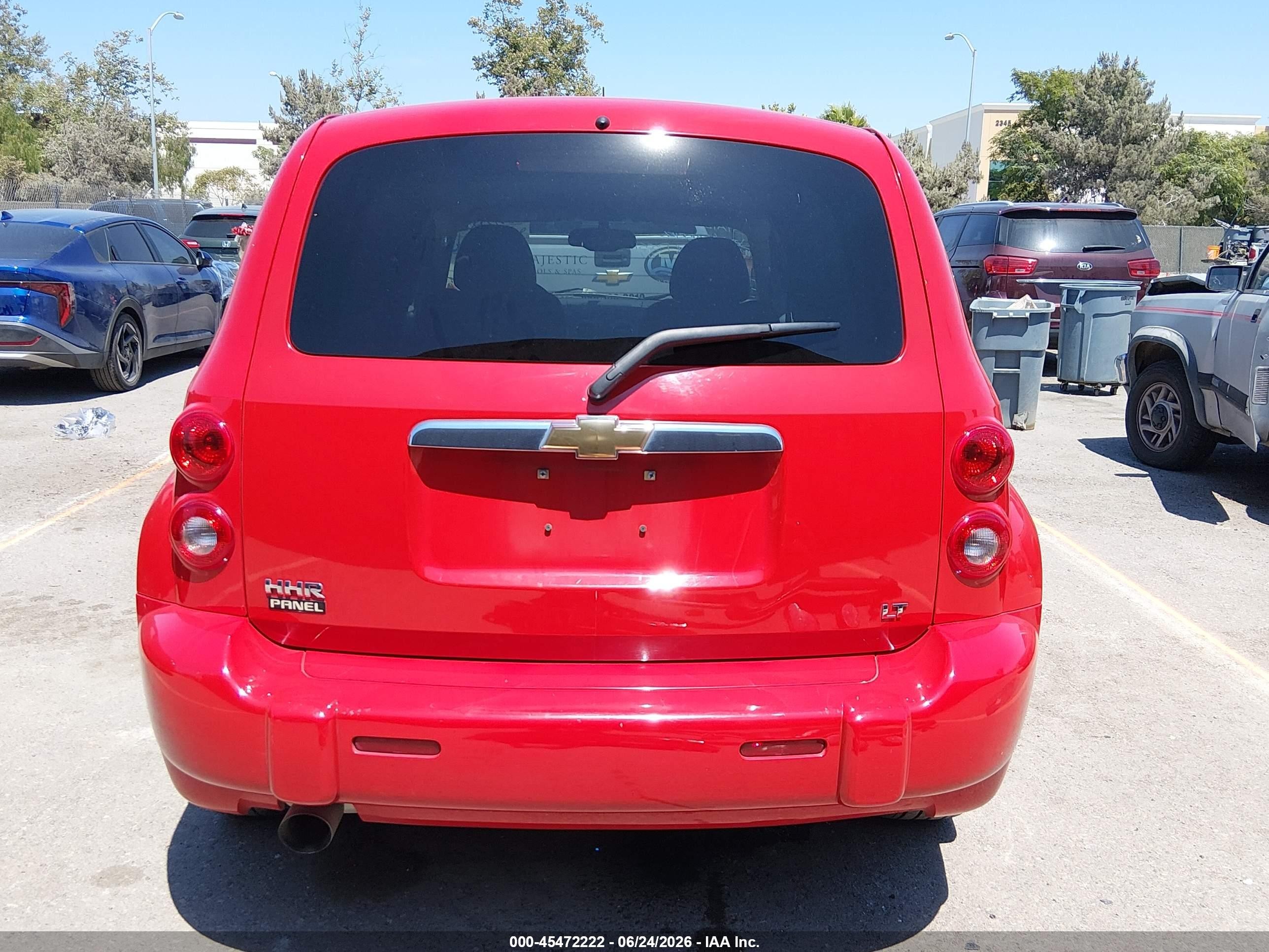 2007 Chevrolet Hhr Panel Lt Red vin: 3GCDA25P17S627681
