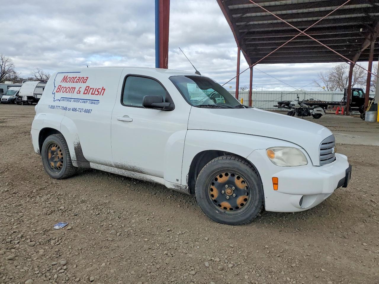 2008 Chevrolet Hhr Panel Ls White vin: 3GCDA85D38S616949