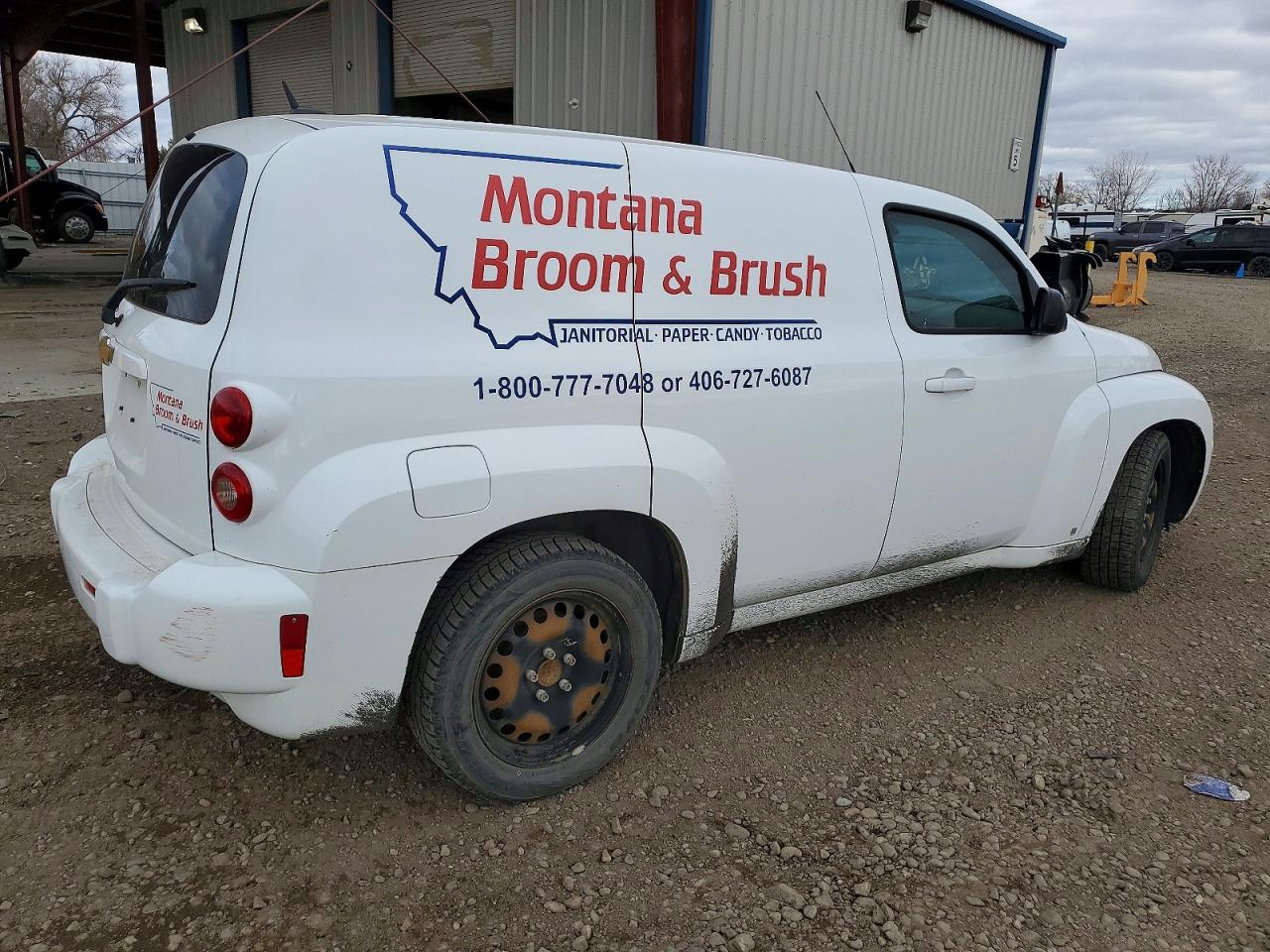 2008 Chevrolet Hhr Panel Ls White vin: 3GCDA85D38S616949