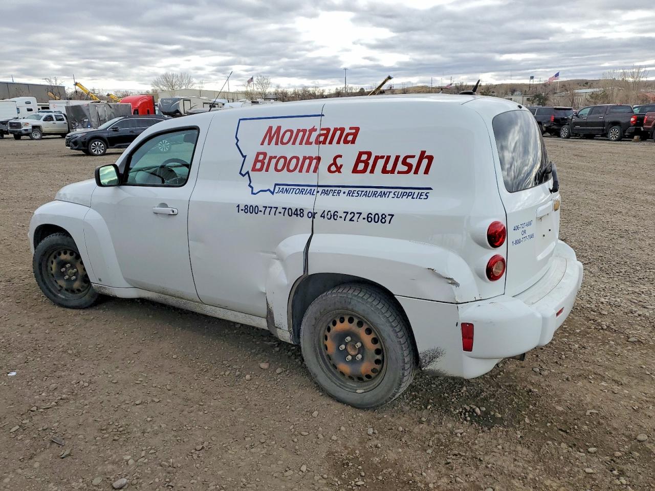 2008 Chevrolet Hhr Panel Ls White vin: 3GCDA85D38S616949
