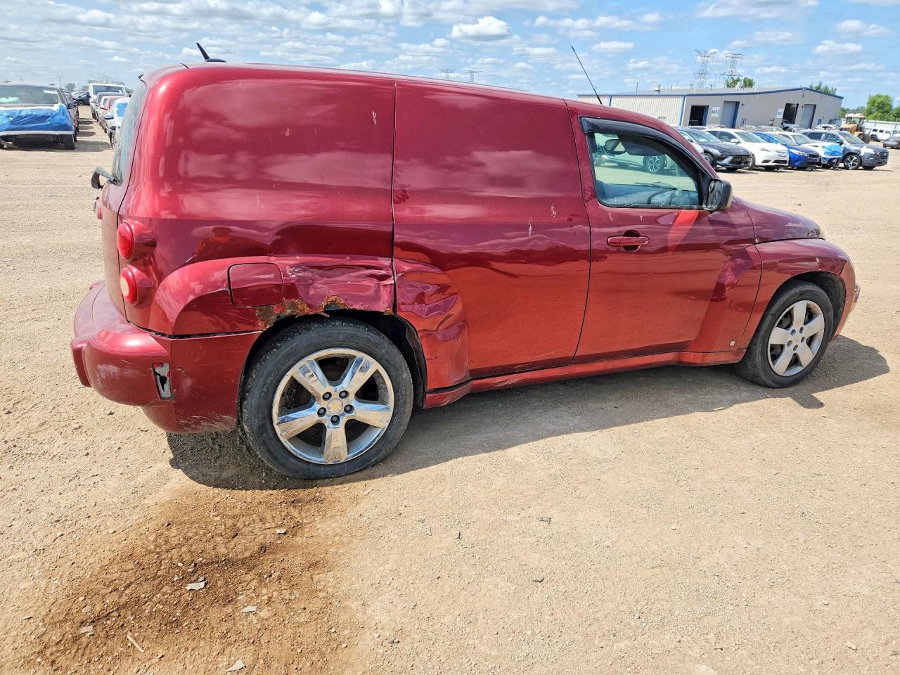 2008 Chevrolet Hhr Panel Ls Красный vin: 3GCDA85D48S595481