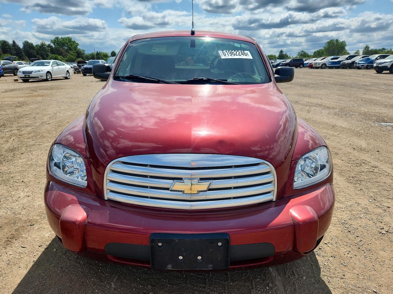 2008 Chevrolet Hhr Panel Ls Красный vin: 3GCDA85D48S595481