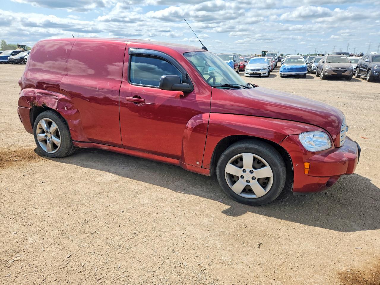 2008 Chevrolet Hhr Panel Ls Красный vin: 3GCDA85D48S595481