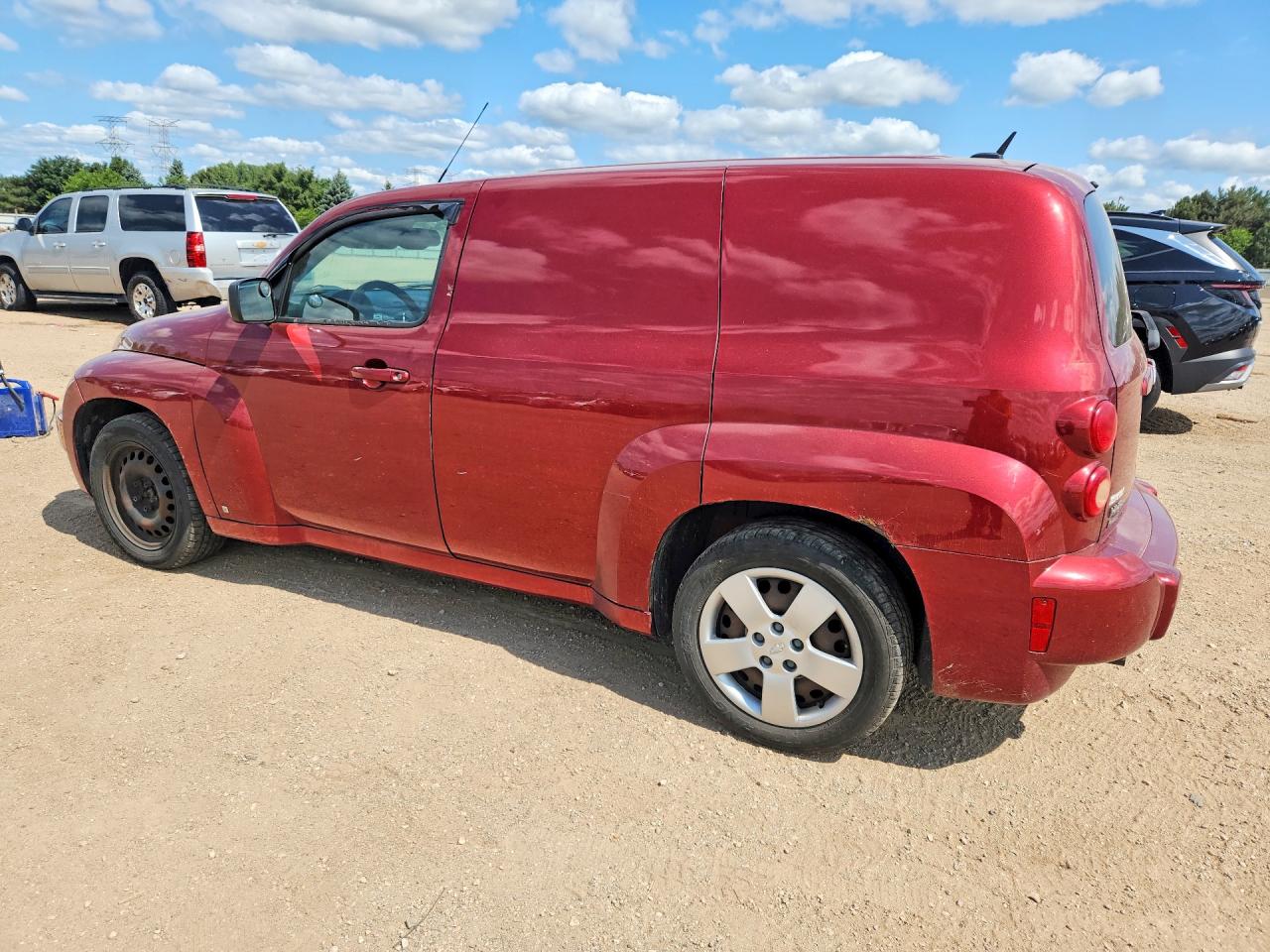 2008 Chevrolet Hhr Panel Ls Красный vin: 3GCDA85D48S595481