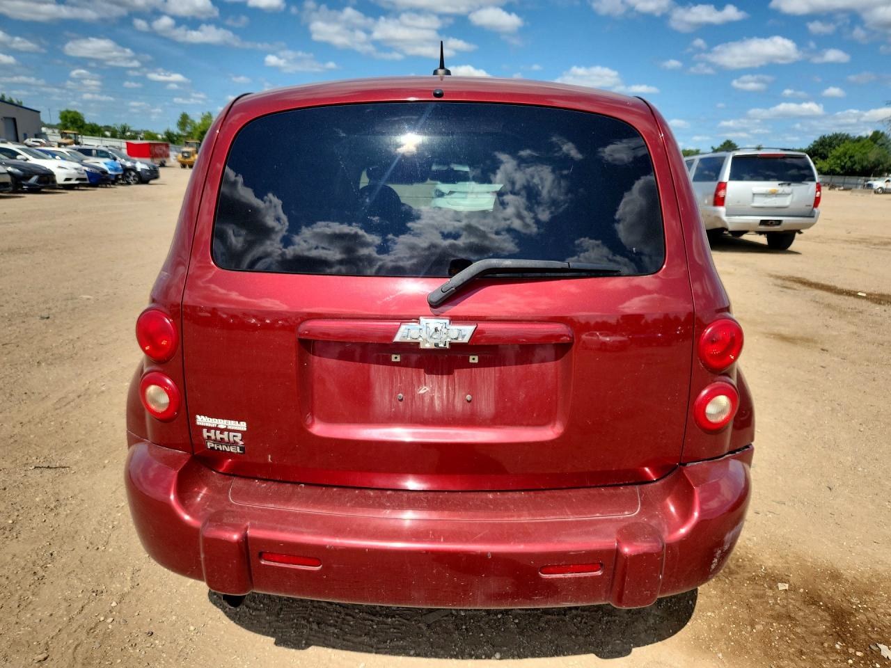 2008 Chevrolet Hhr Panel Ls Красный vin: 3GCDA85D48S595481