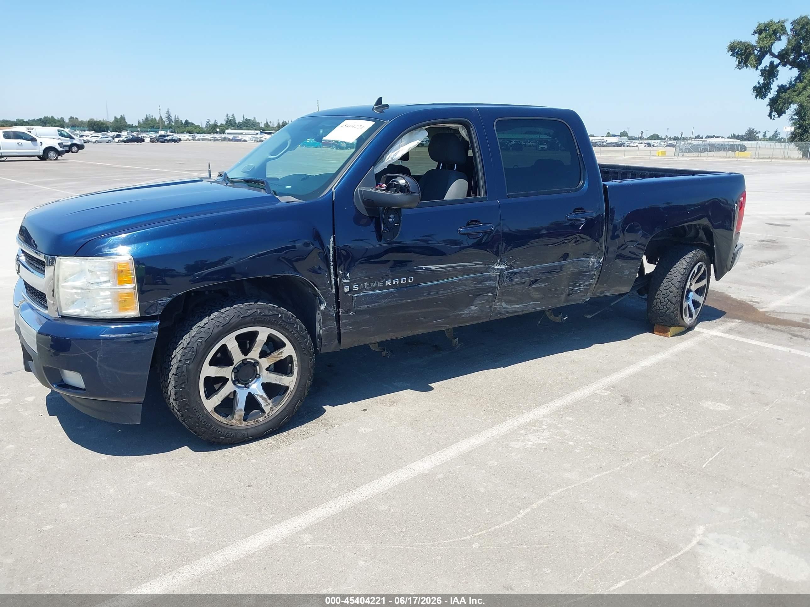 2008 Chevrolet Silverado 1500 Lt1 Blue vin: 3GCEC13008G202794