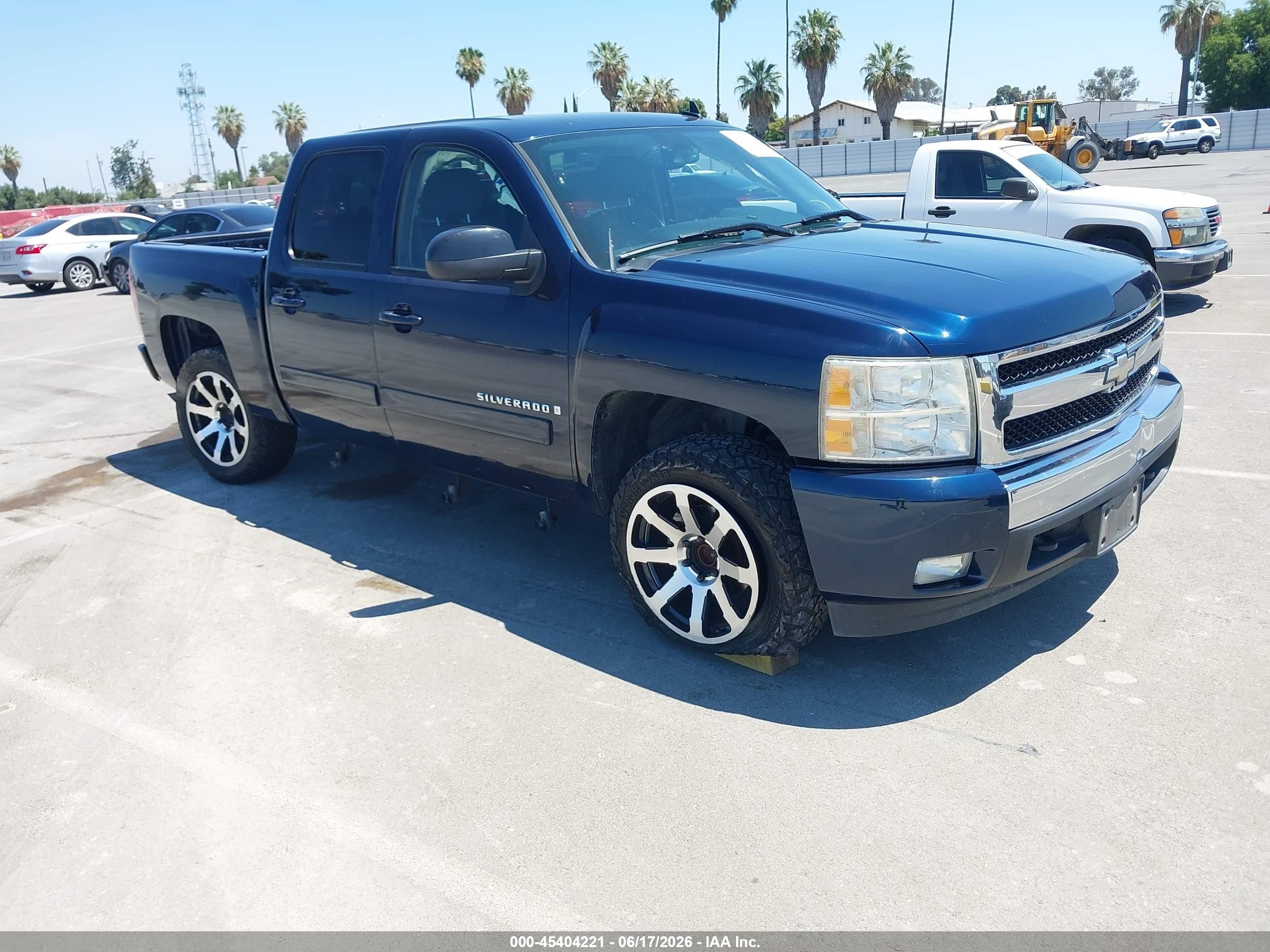 2008 Chevrolet Silverado 1500 Lt1 Blue vin: 3GCEC13008G202794