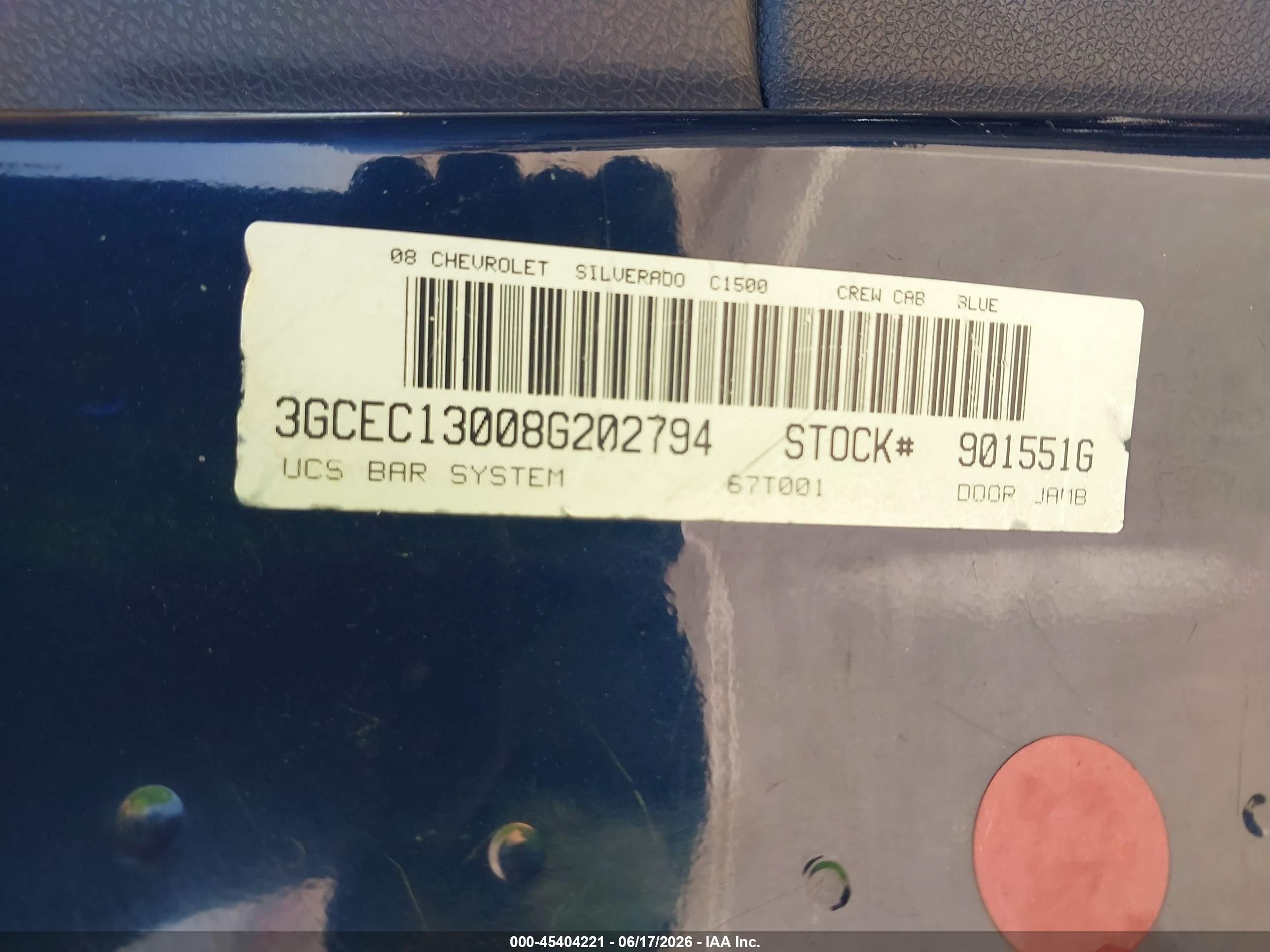 2008 Chevrolet Silverado 1500 Lt1 Blue vin: 3GCEC13008G202794