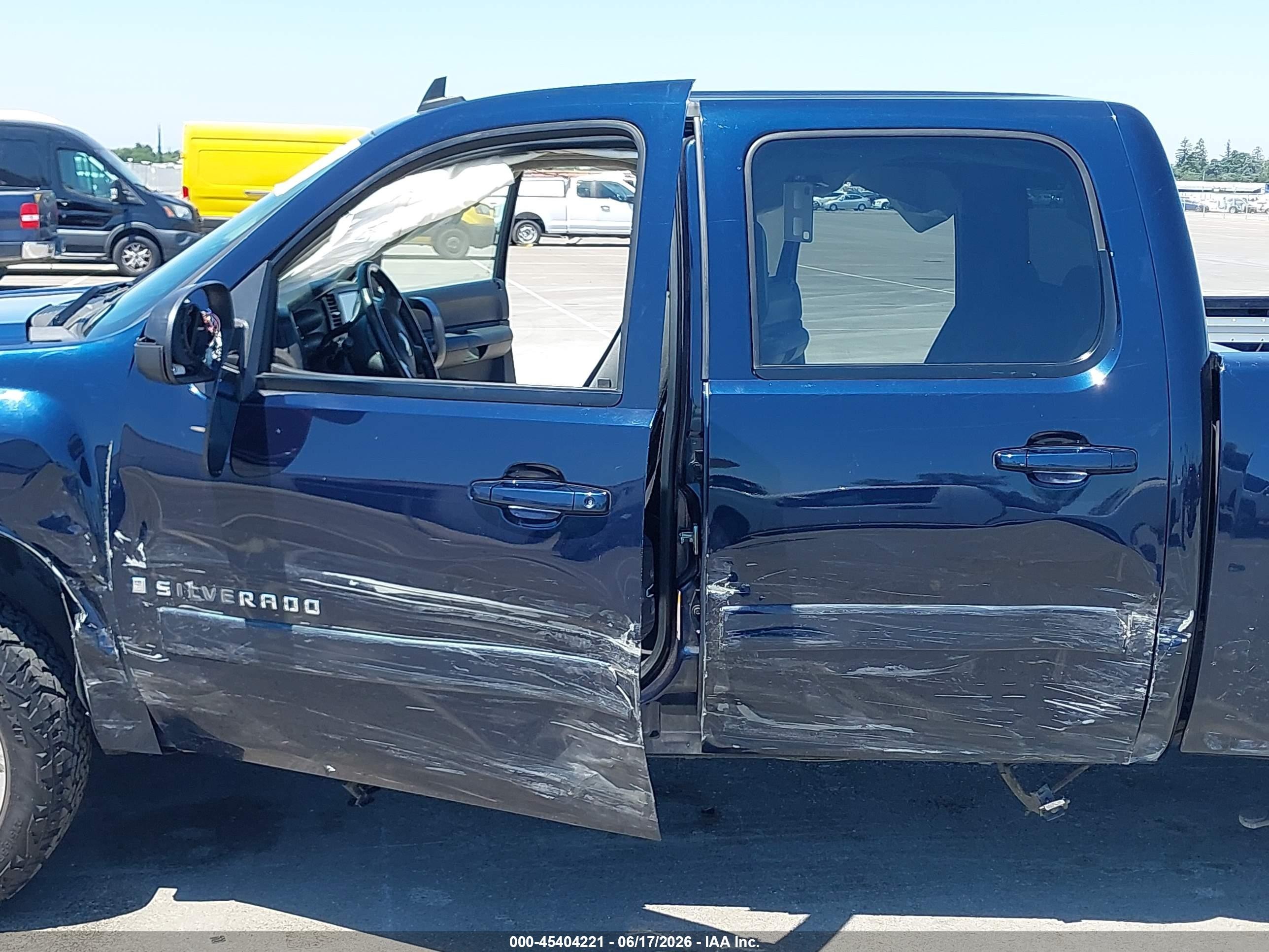 2008 Chevrolet Silverado 1500 Lt1 Blue vin: 3GCEC13008G202794