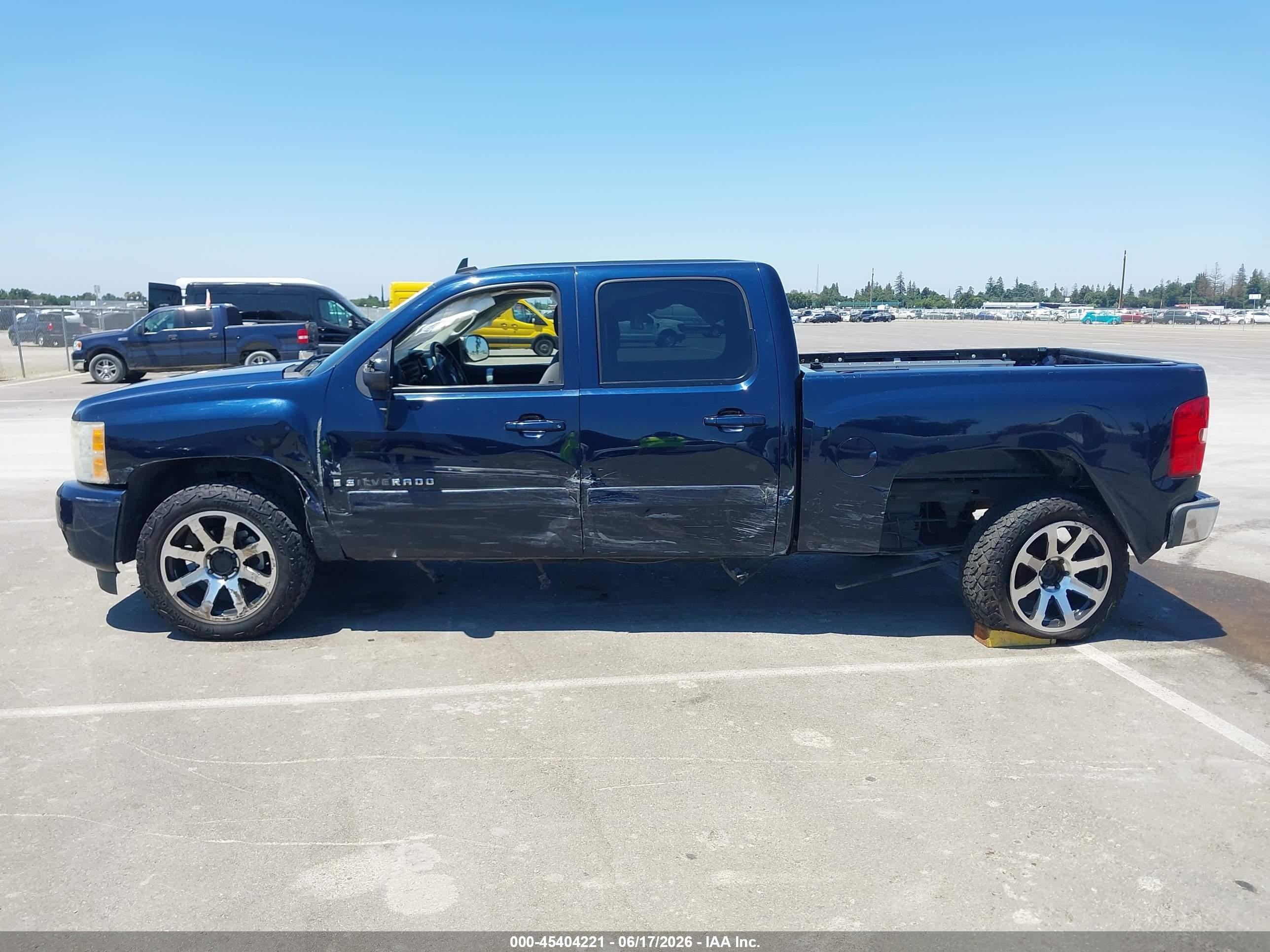 2008 Chevrolet Silverado 1500 Lt1 Blue vin: 3GCEC13008G202794