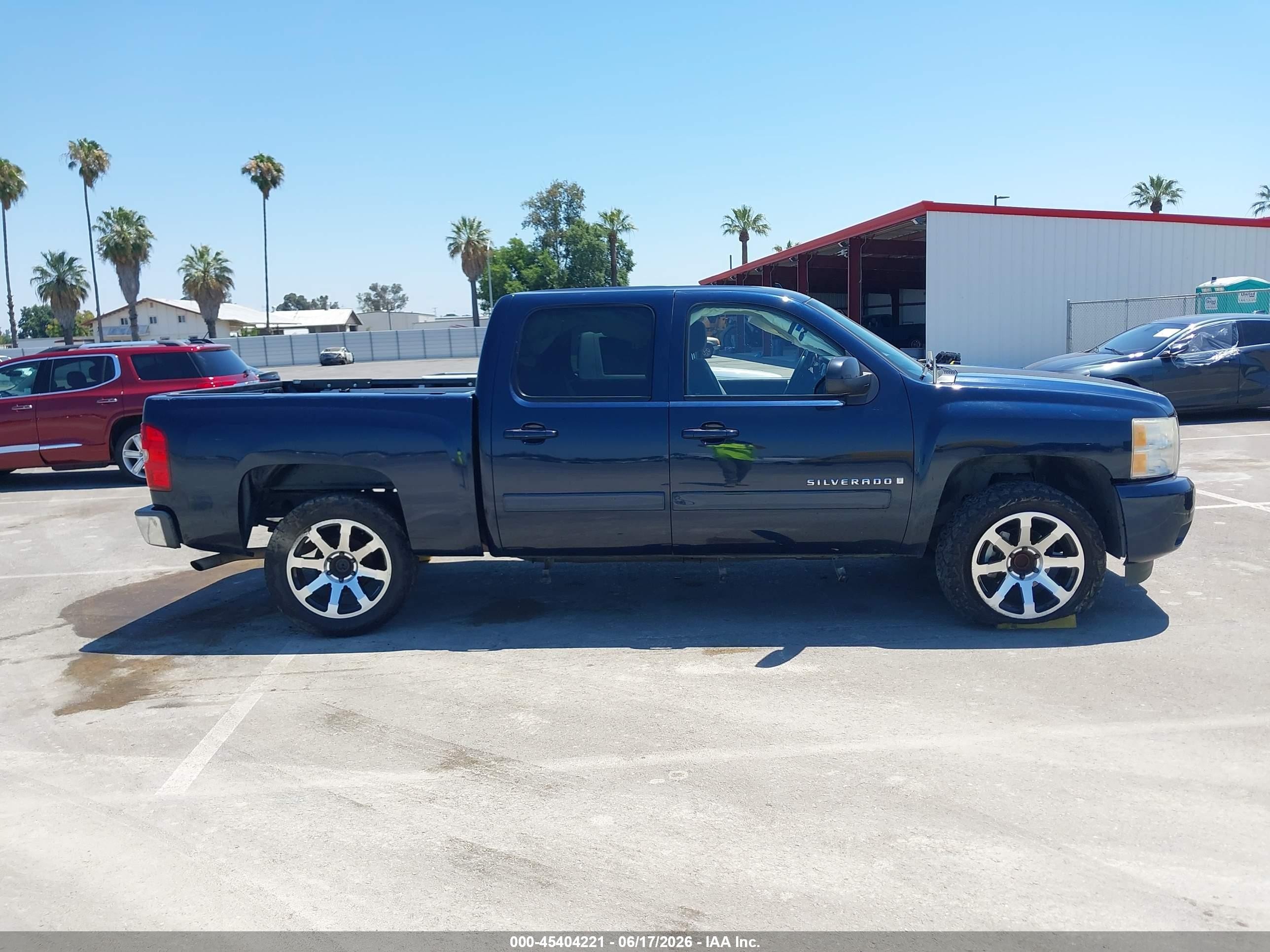 2008 Chevrolet Silverado 1500 Lt1 Blue vin: 3GCEC13008G202794
